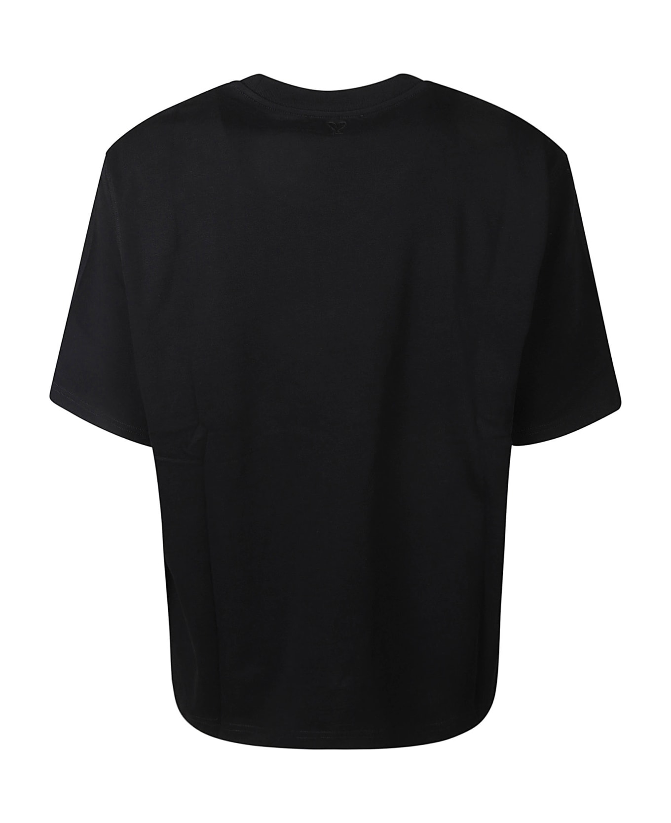 Ami Alexandre Mattiussi Chest Logo Print T-shirt - Black