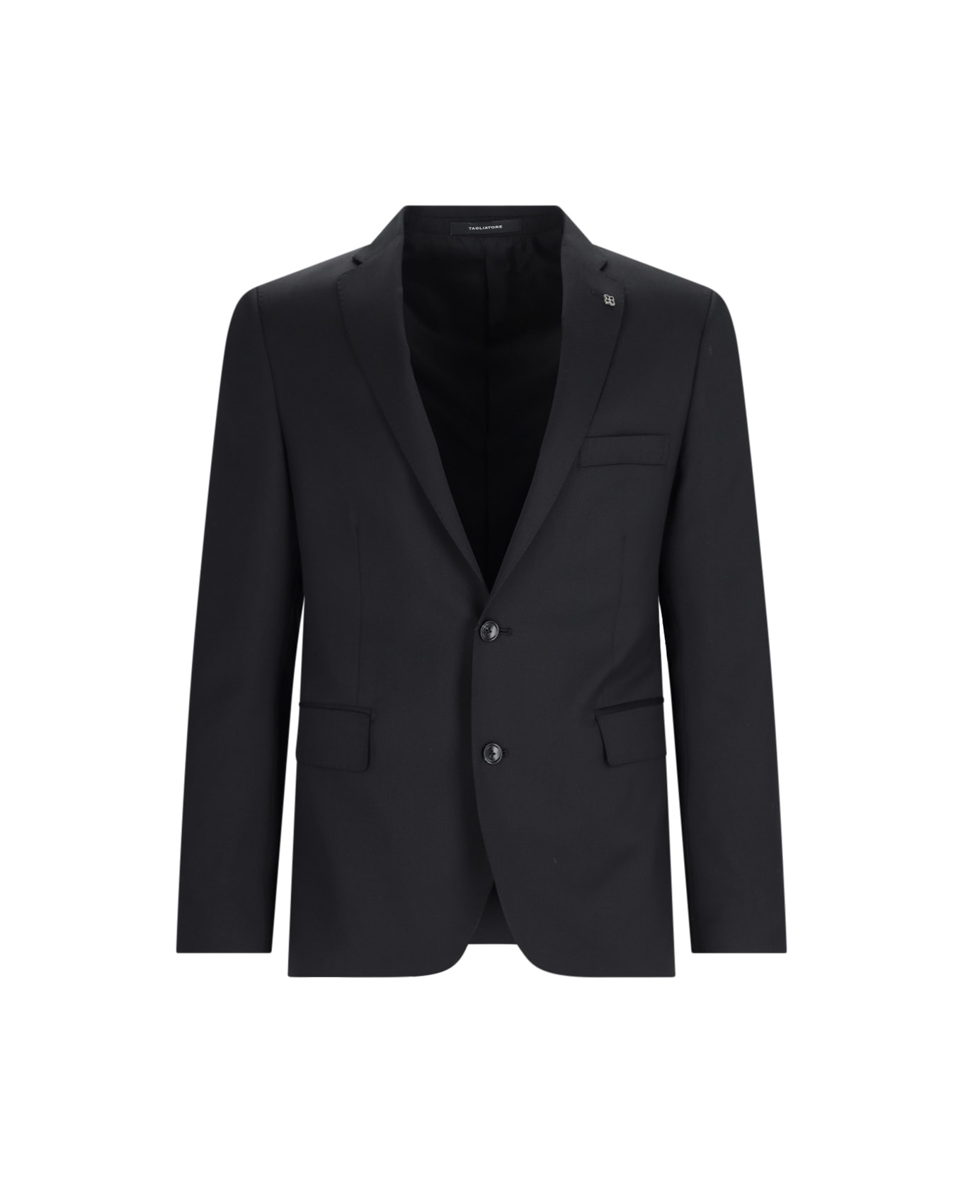 Tagliatore Single-breasted Suit - BLACK
