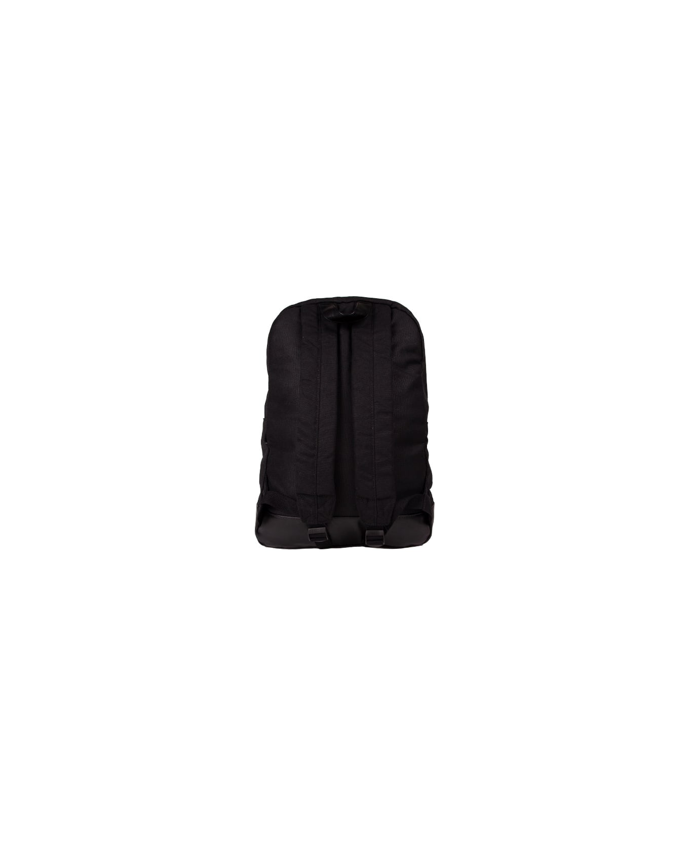 MC2 Saint Barth Black Canvas Backpack - BLACK