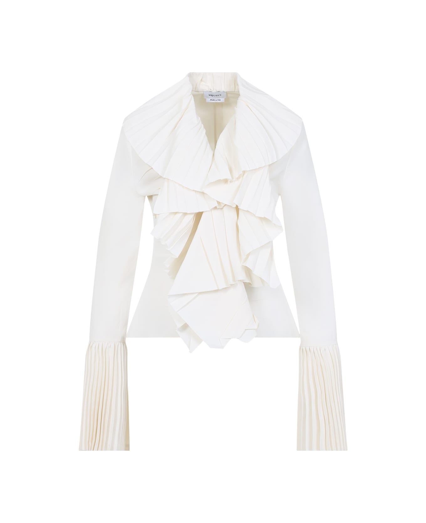 Alexander McQueen Ruffled Shirt - Ivory