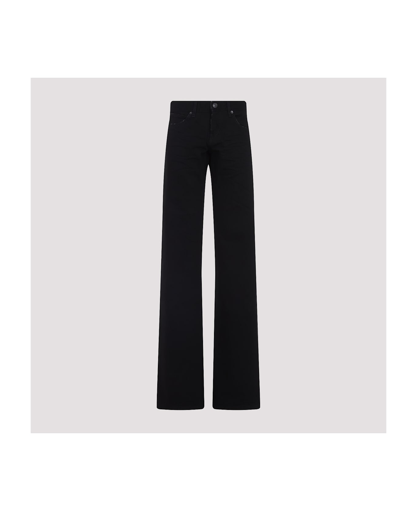 Balenciaga Low Waist Jeans - Black