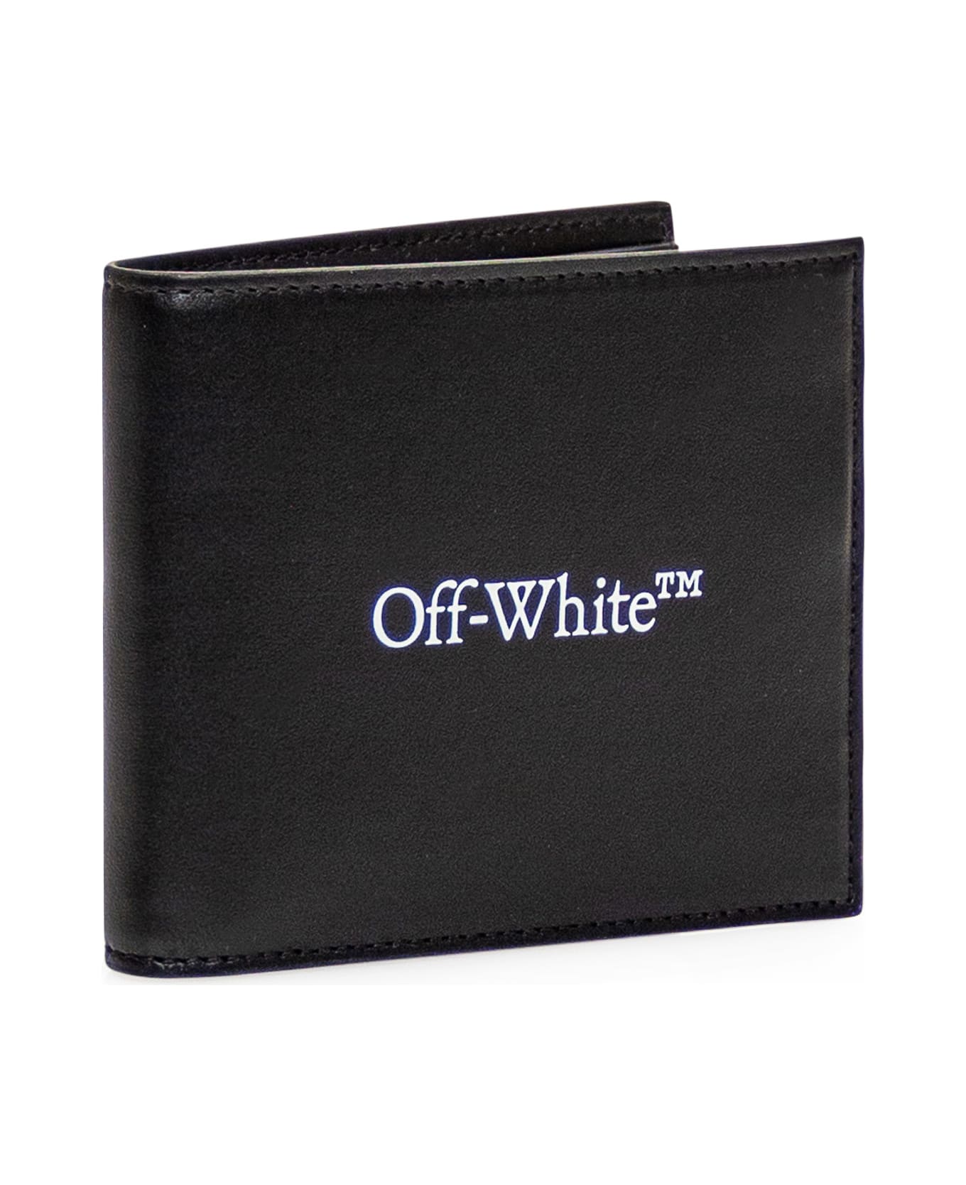 Off-White Wallet With Logo - BLACK WHITE