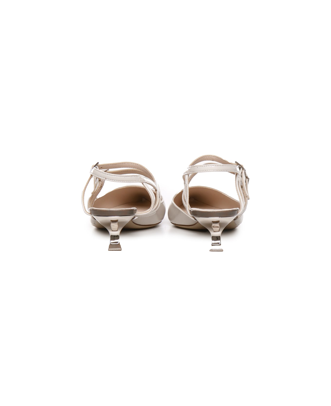 Alchimia Shoes With Toes And Straps - WHITE, brown