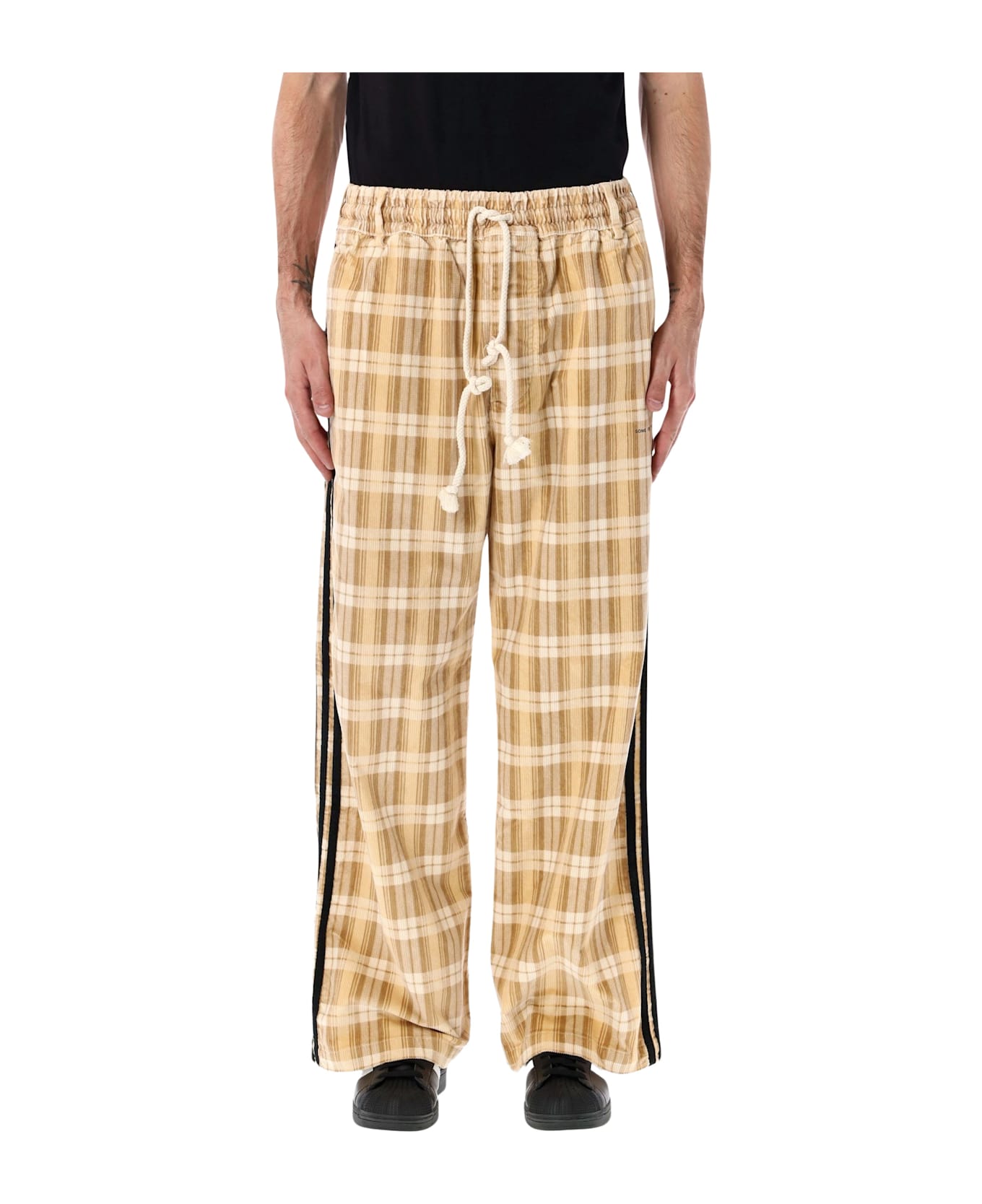 Adidas Originals Adidas X Song For The Mute Adi006 Plaid Pants - CLAY