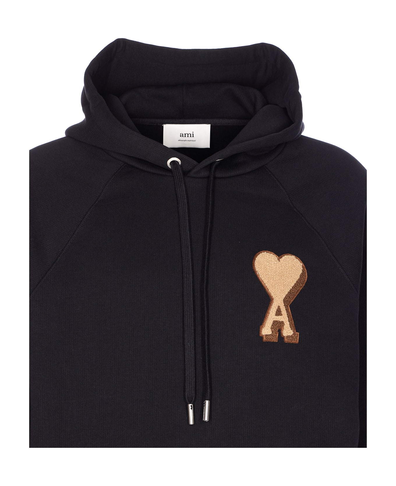 Ami Alexandre Mattiussi Adc Logo Hoodie - Black