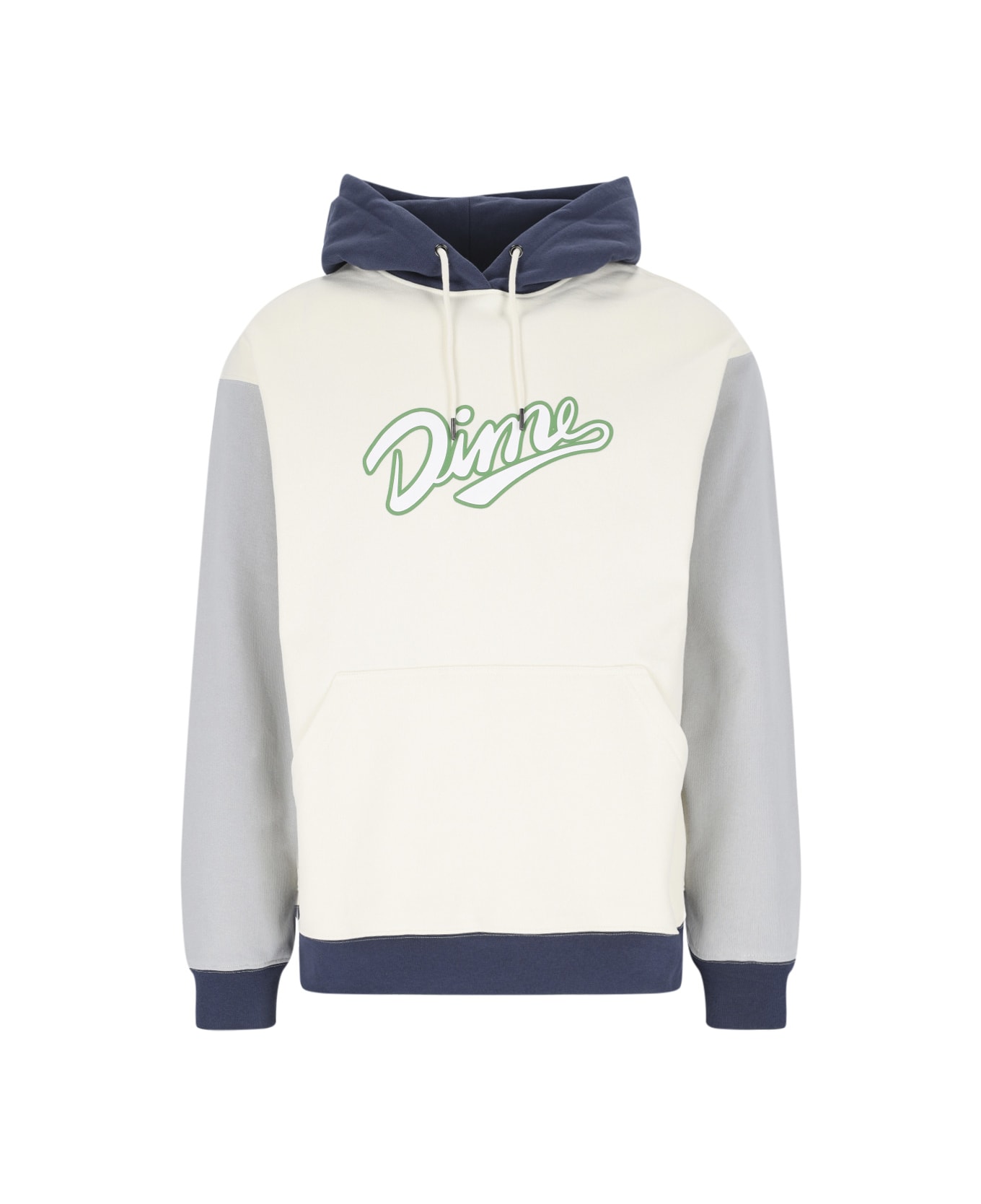 Dime Logo Print Sweatshirt - Crema