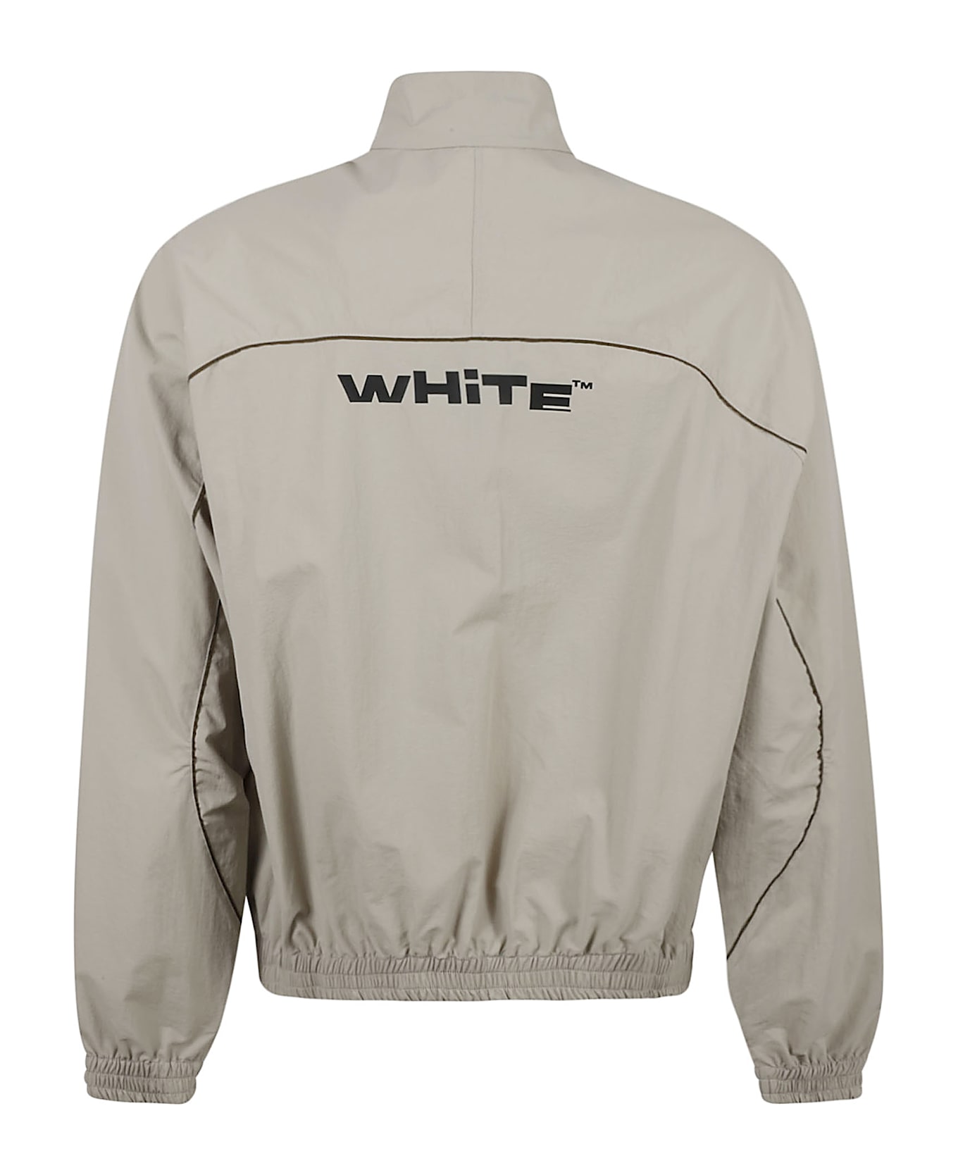 Off-White Off-shared Nylon Track T-shirt - Grey