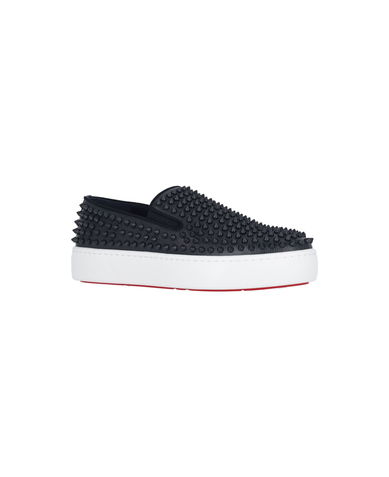 Christian Louboutin "spikeboat" Sneakers - Black  