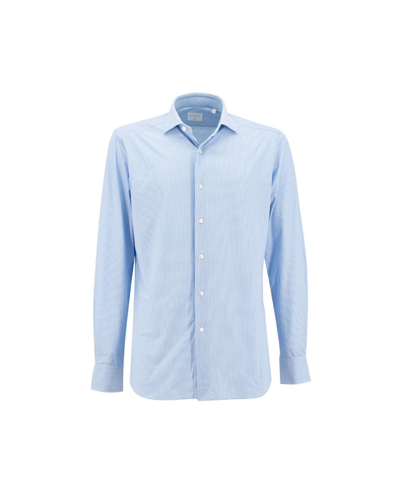Xacus Shirt - STRIPE BLUE  WHITE シャツ