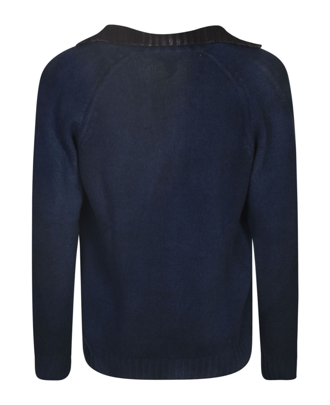 Avant Toi V-neck Sweater - Blue