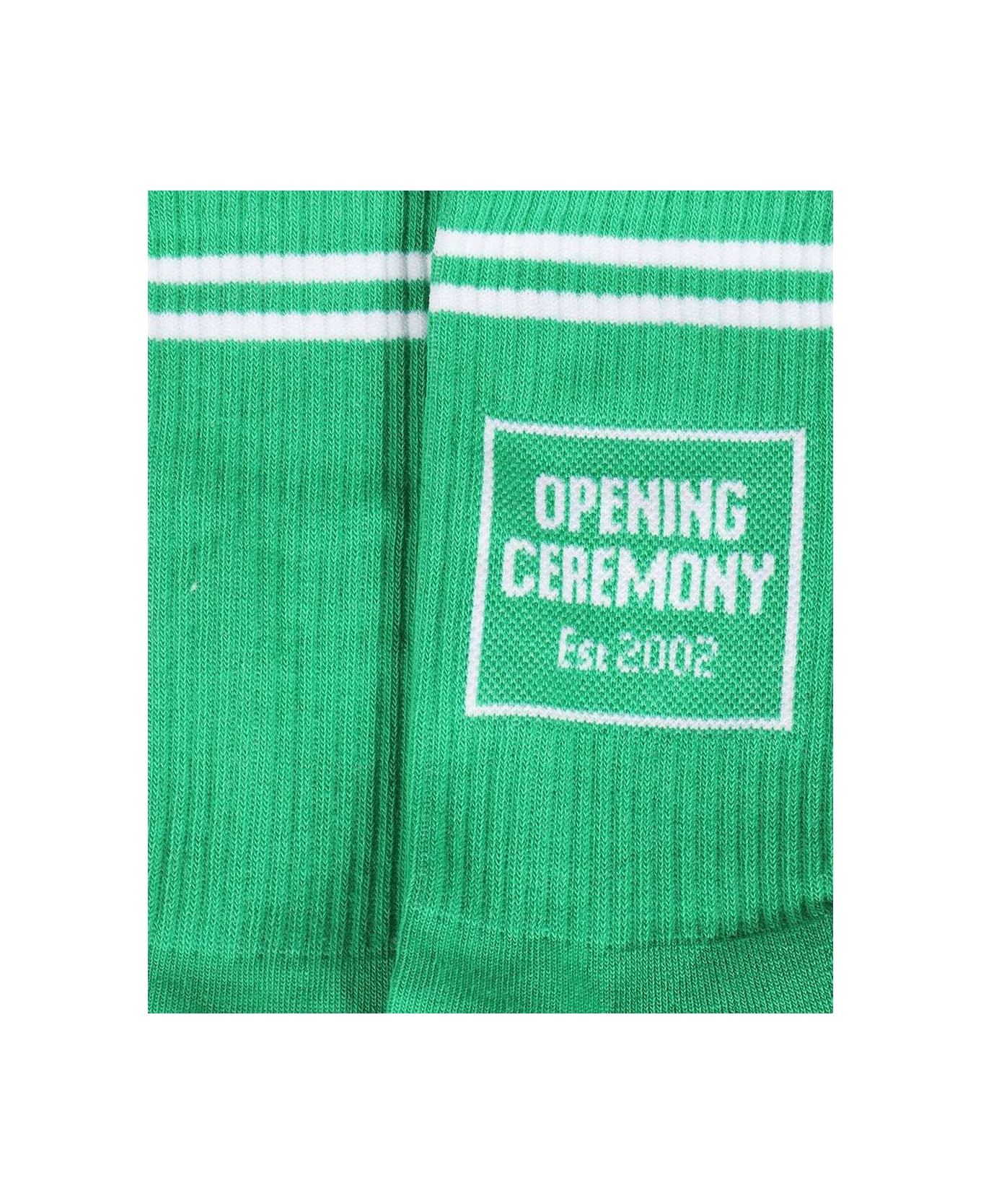 Opening Ceremony Socks - green