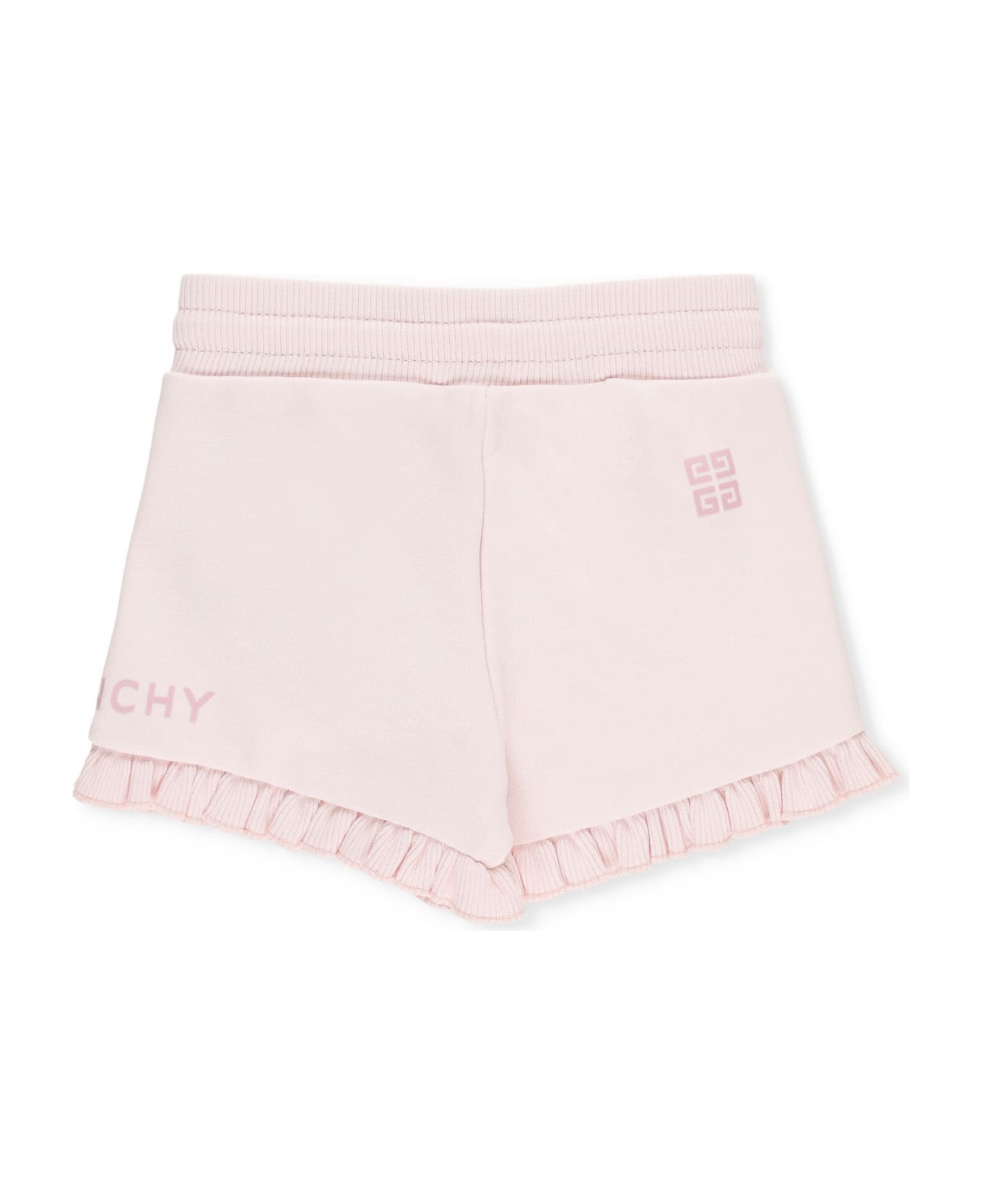 Givenchy Cotton Shorts With Logo - Pink