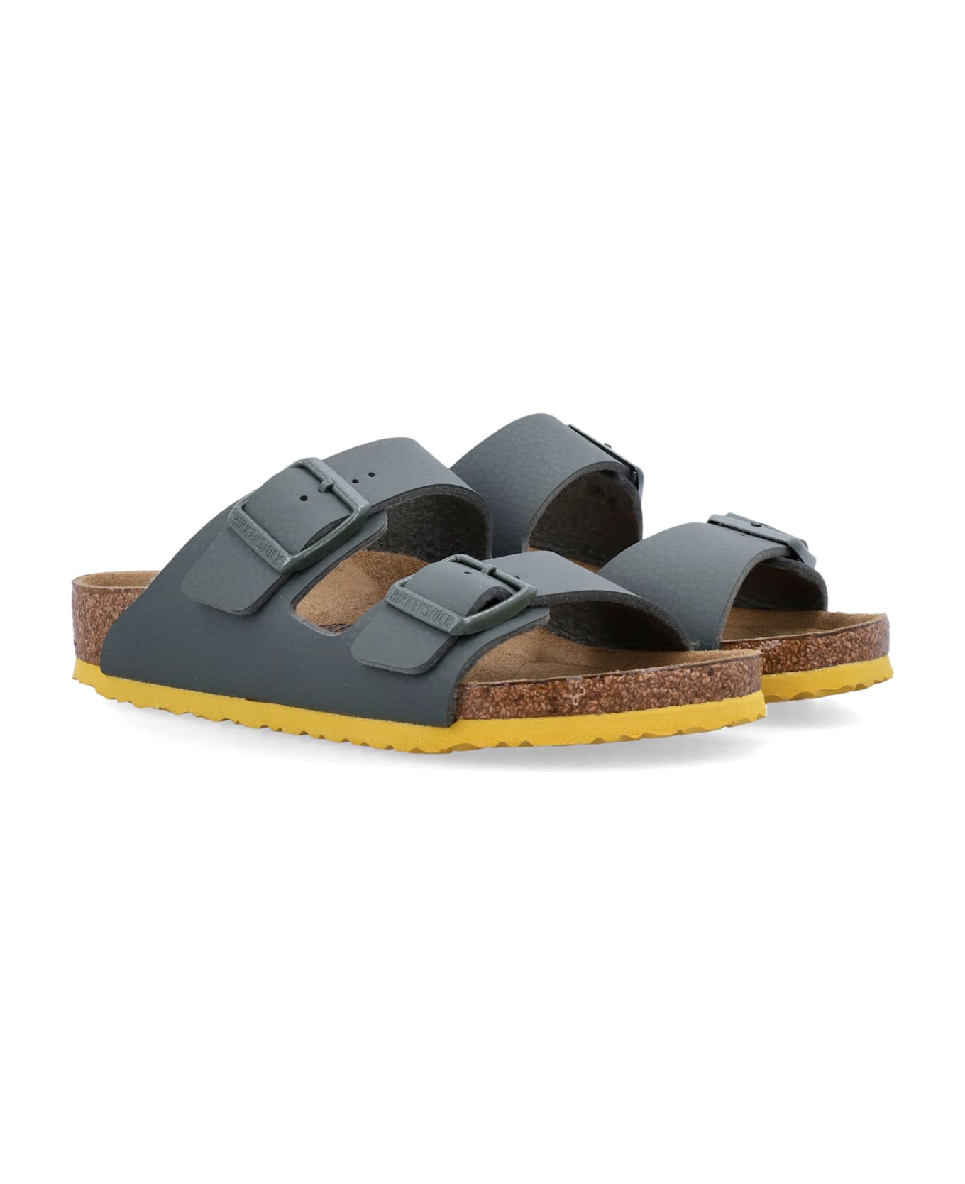 Birkenstock Kid - Arizona - GREEN/OCHRE