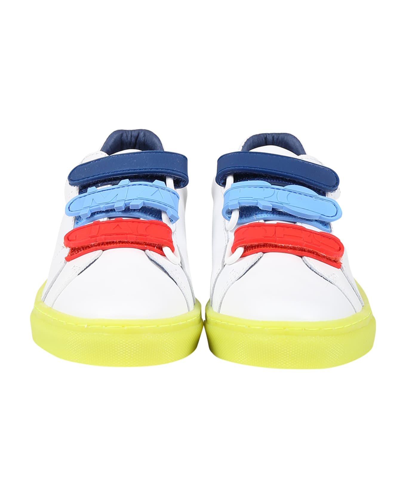Marc Jacobs White Sneakers For Boy With Logo - White