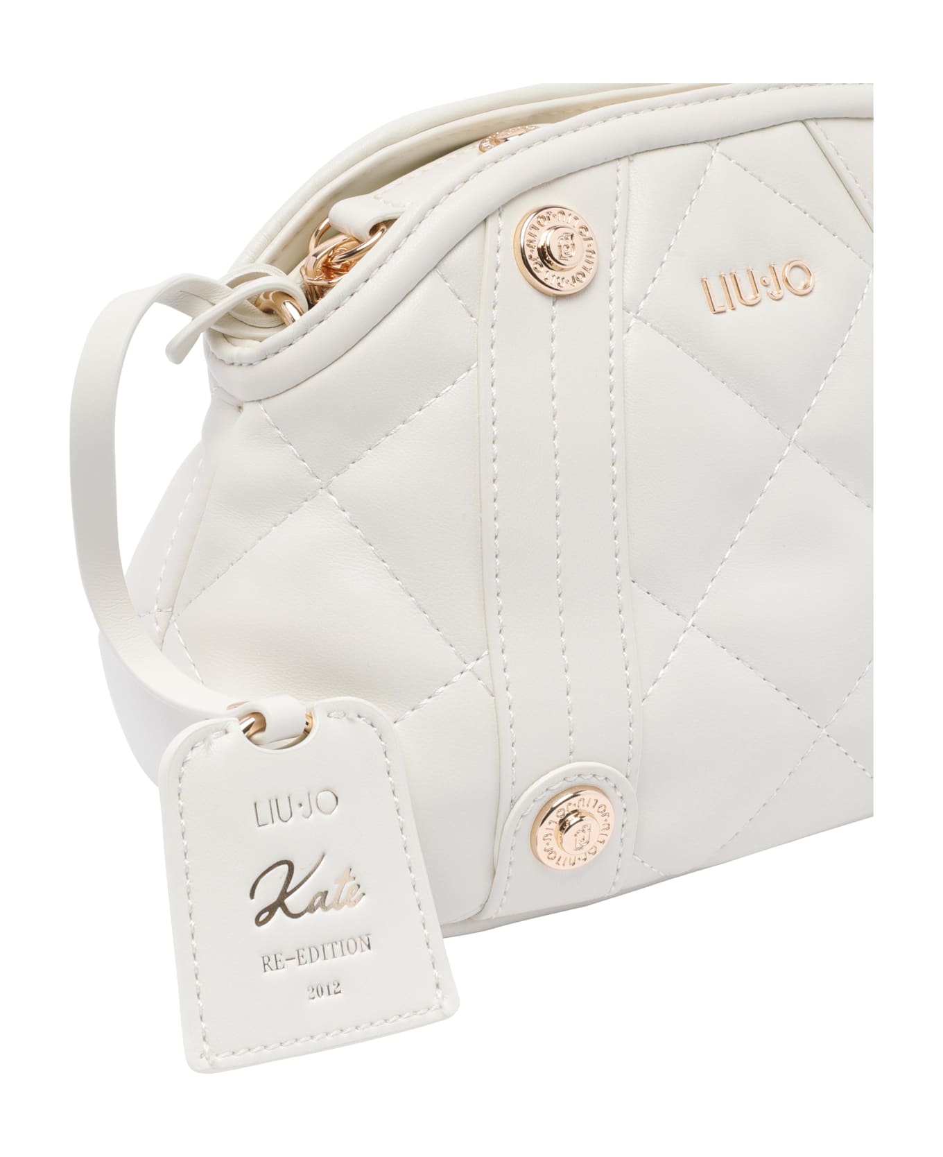 Liu-Jo Logo Crossbody Bag - White