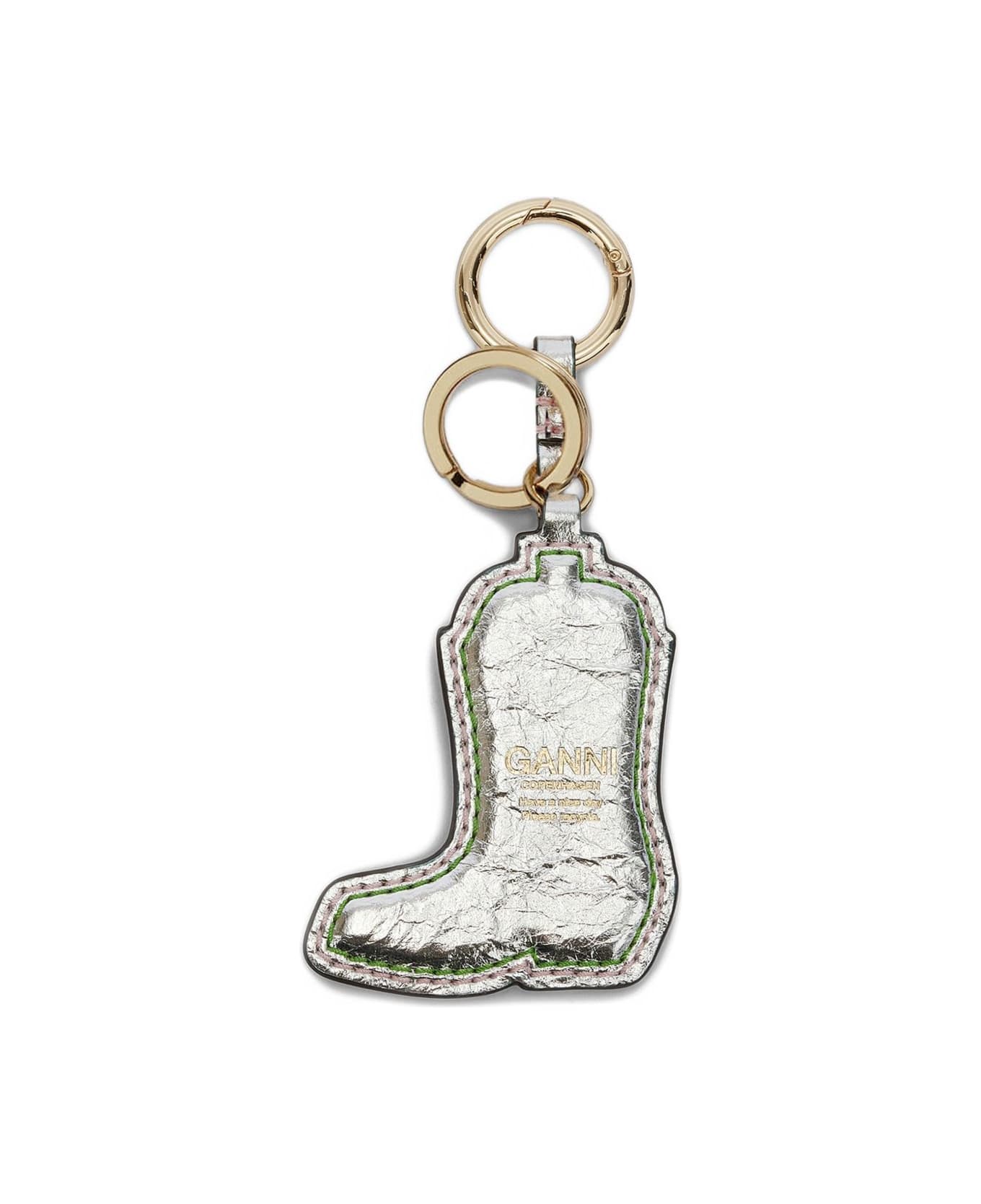 Ganni Western Boot Keyring - MultiColour
