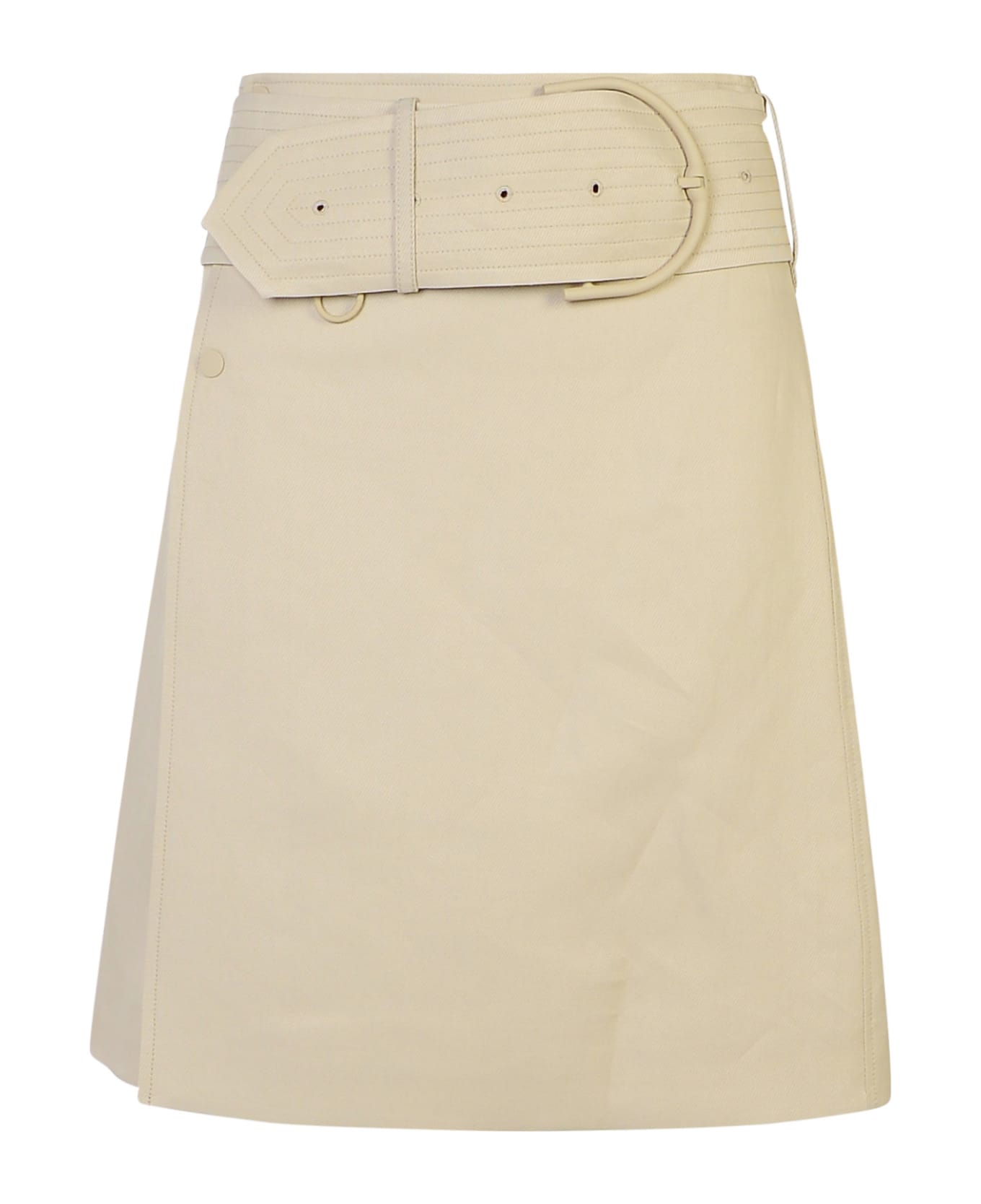 Burberry 'burberry' 'midi' Beige Miniskirt - Beige