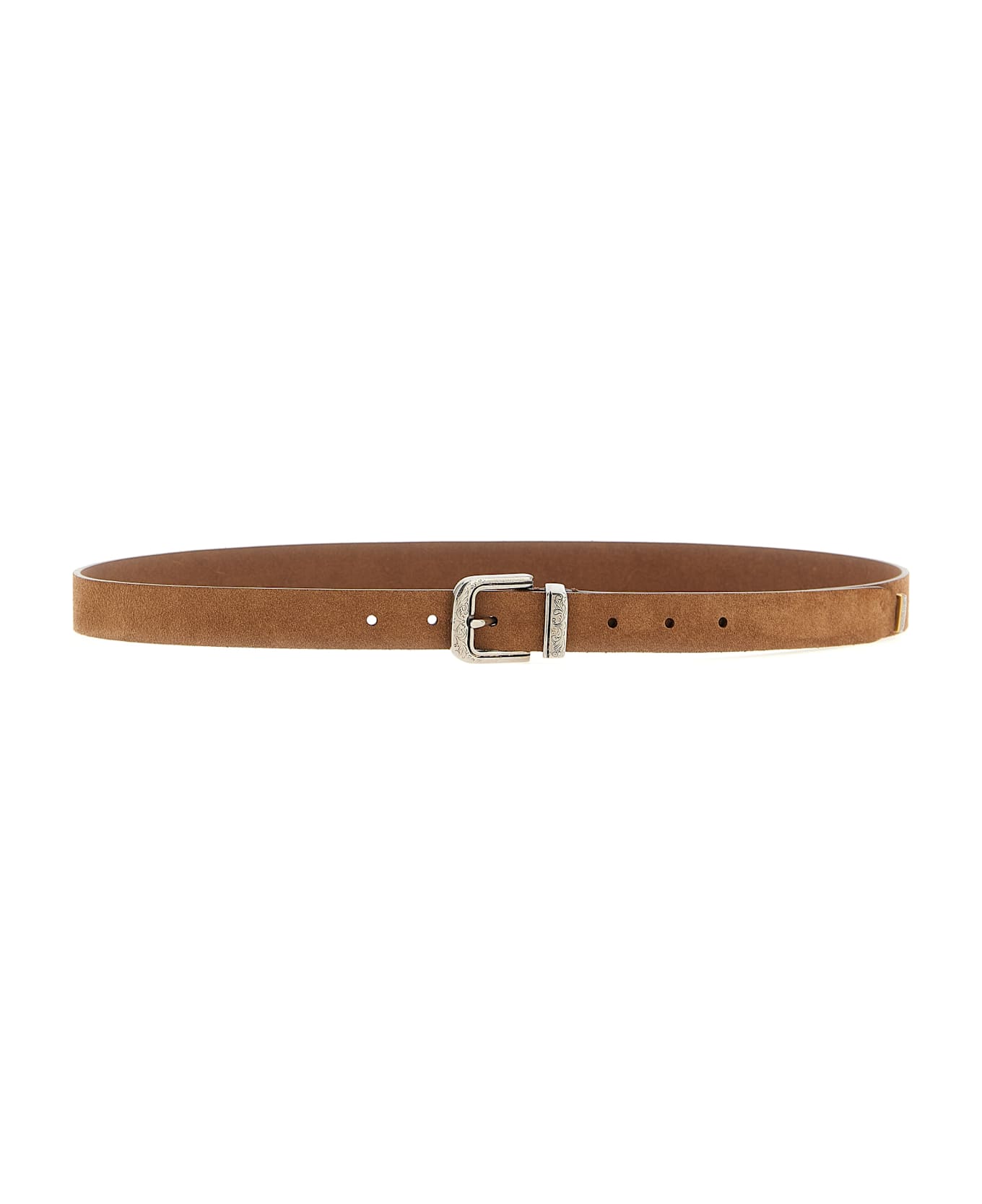 Brunello Cucinelli Suede Belt - Brown
