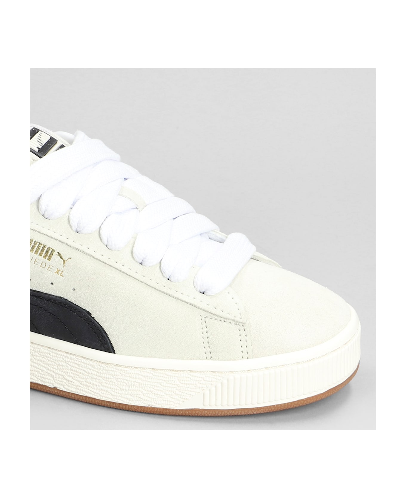 Puma Suede Xl Sneakers In Beige Suede - beige
