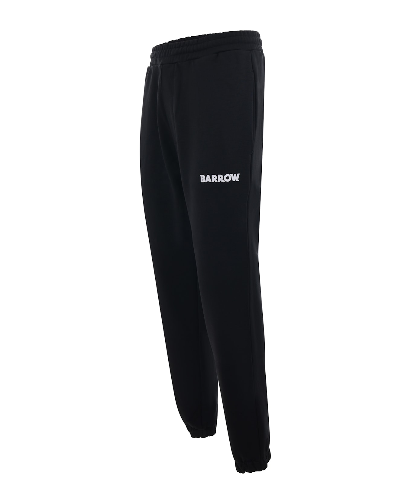 Barrow Jogging Trousers In Cotton - Black