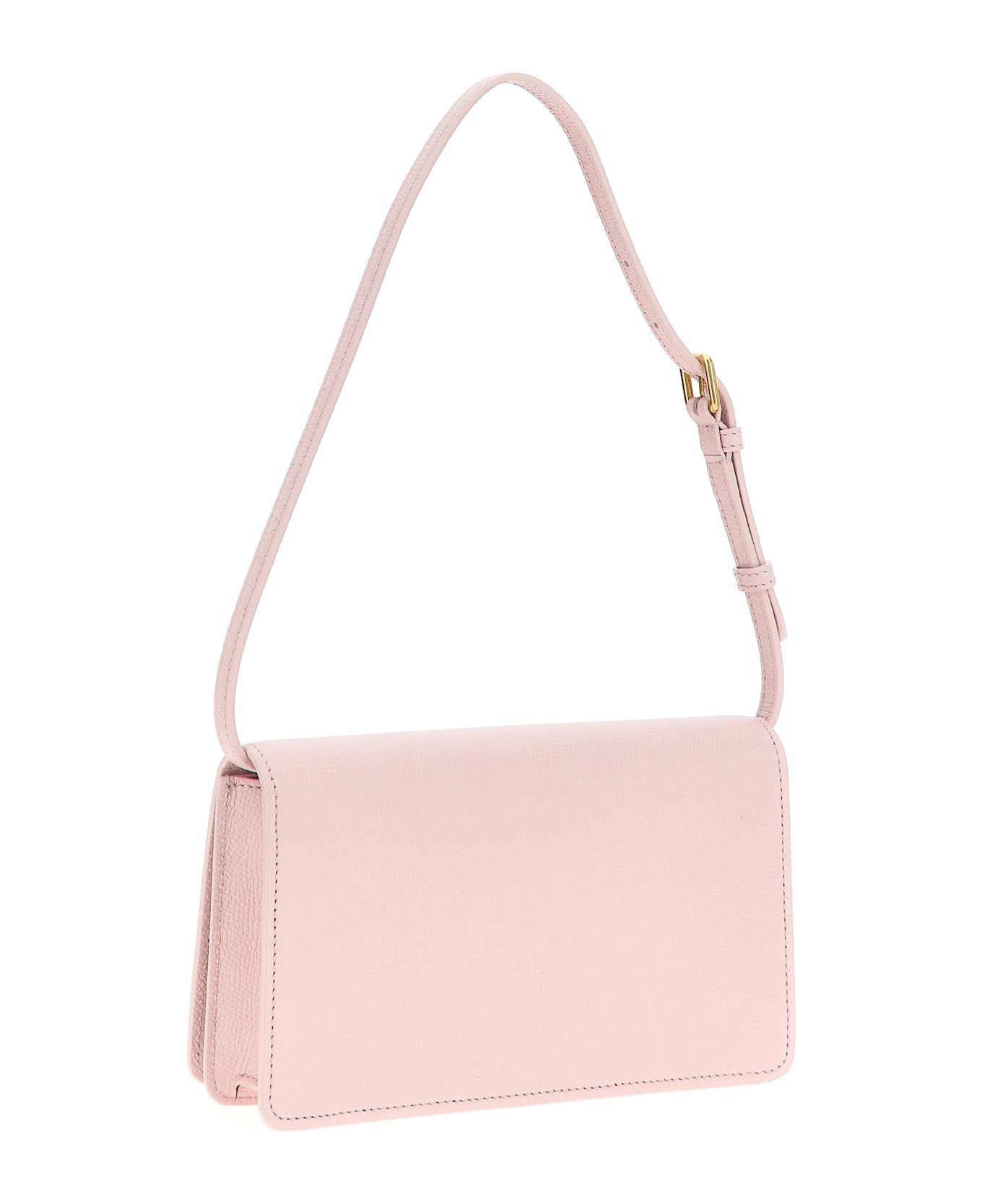 Valentino Garavani Vlogo Signature Shoulder Bag - Pink