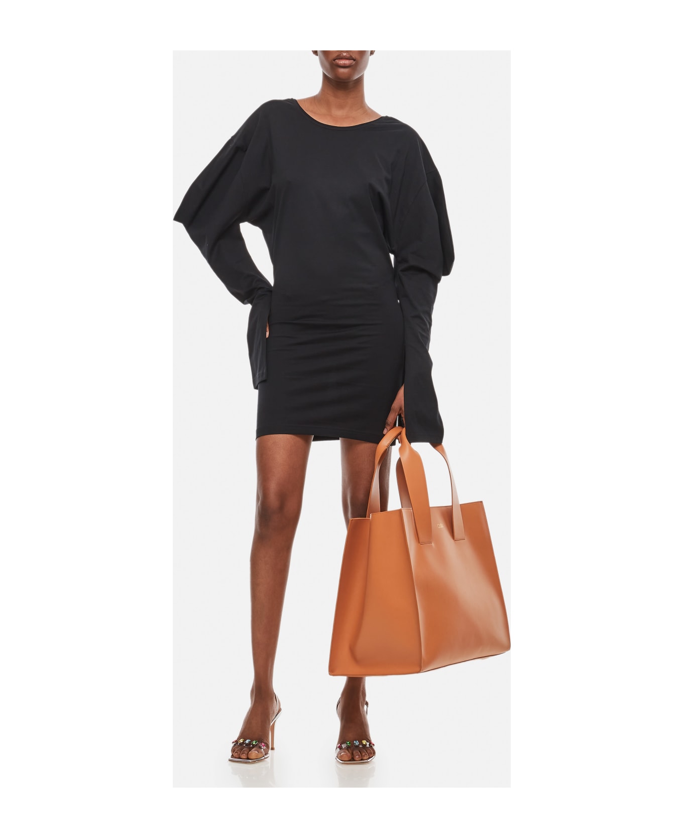 Setchu Origami Jersey Dress - Black