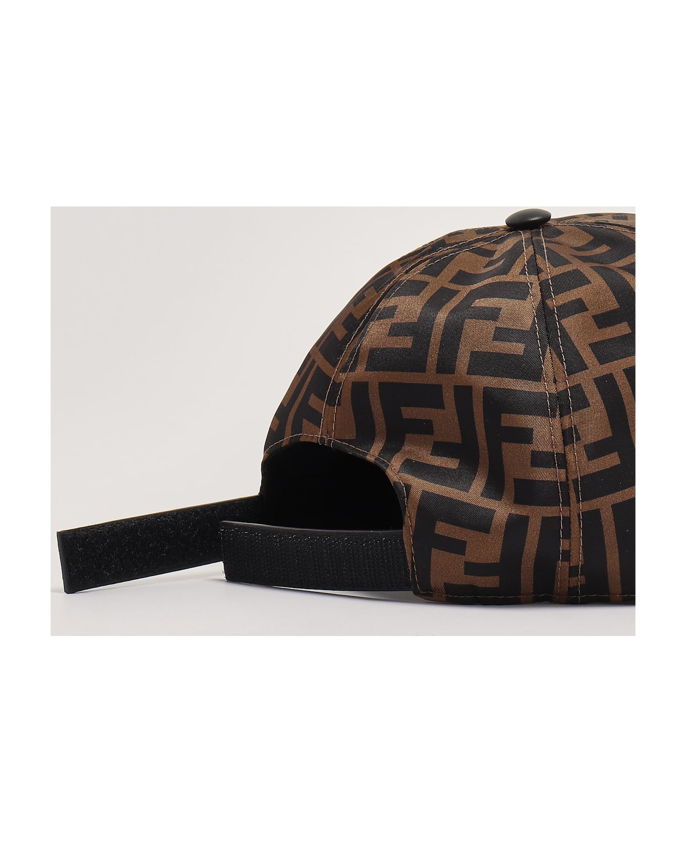 Fendi Baseball Cap Cap - MARRONE-GIALLO