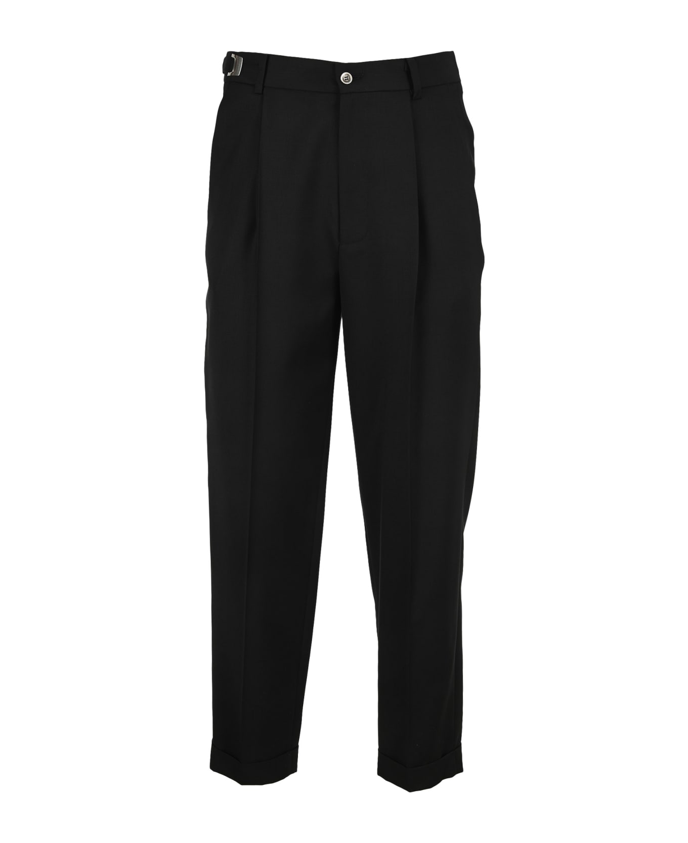 Magliano Black Classic Pience Tropical Trousers - BLACK ボトムス