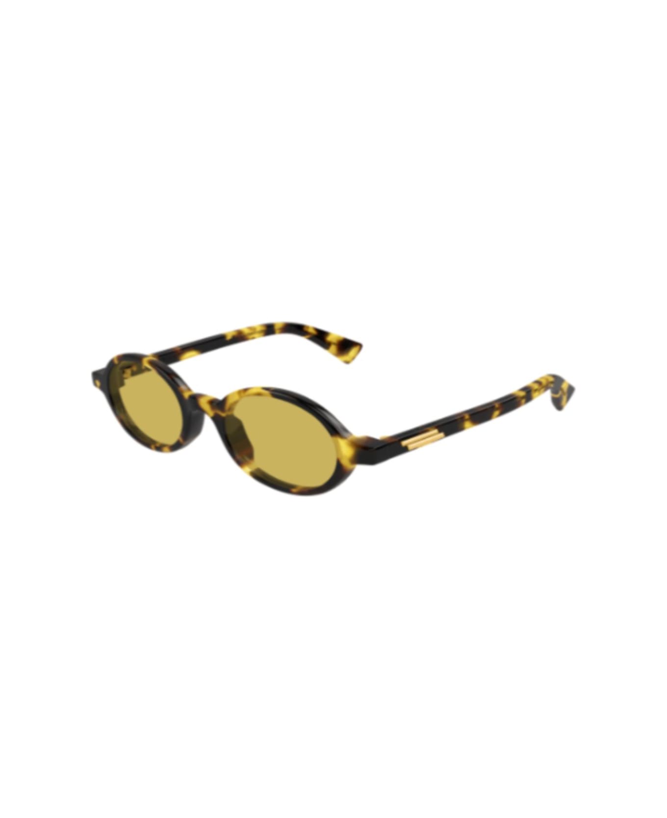 Bottega Veneta Eyewear Bv1388s-002havana-havana-yellow - HAVANA-HAVANA-YELLOW