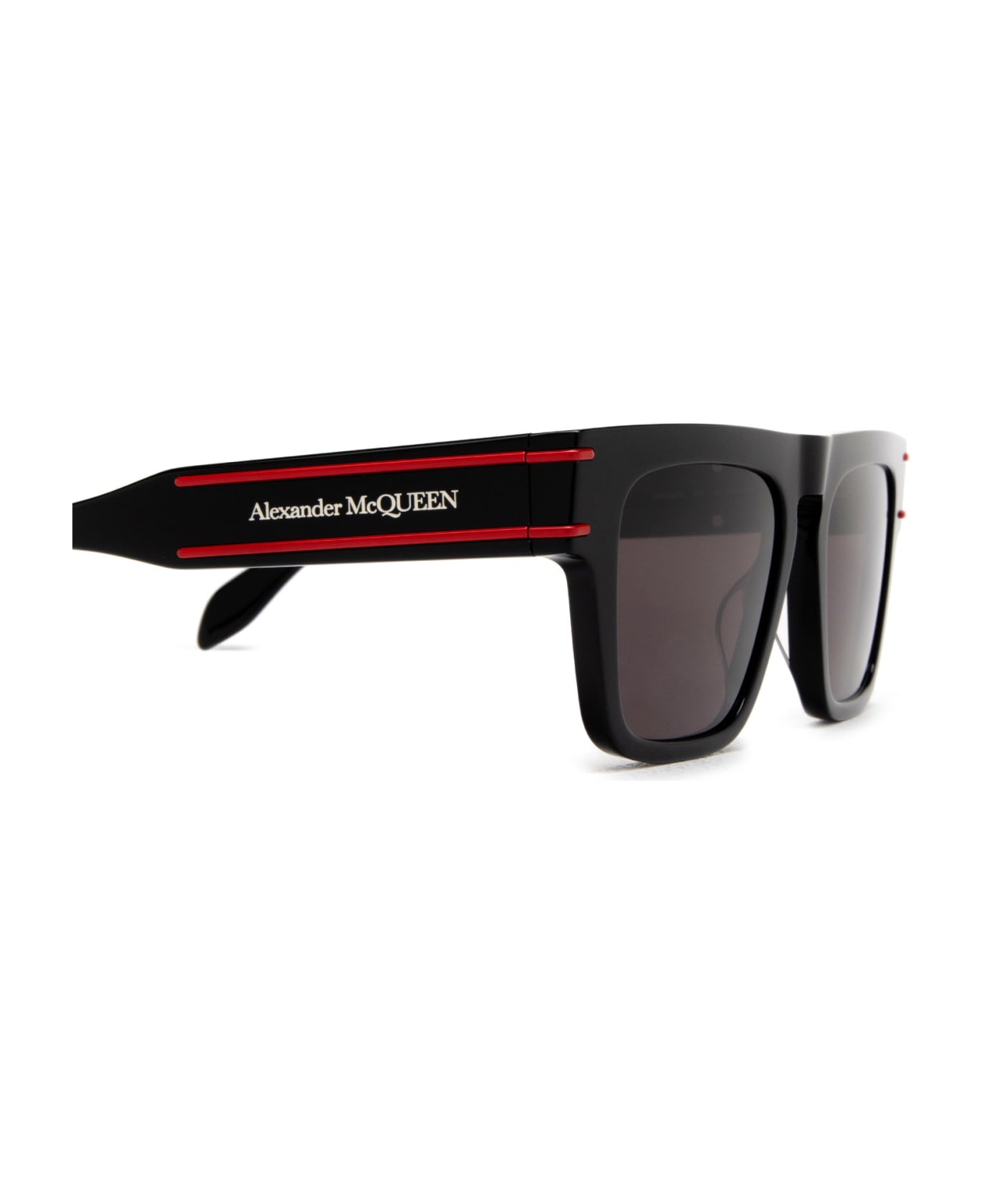 Alexander McQueen Eyewear Am0397s Black Sunglasses - Black