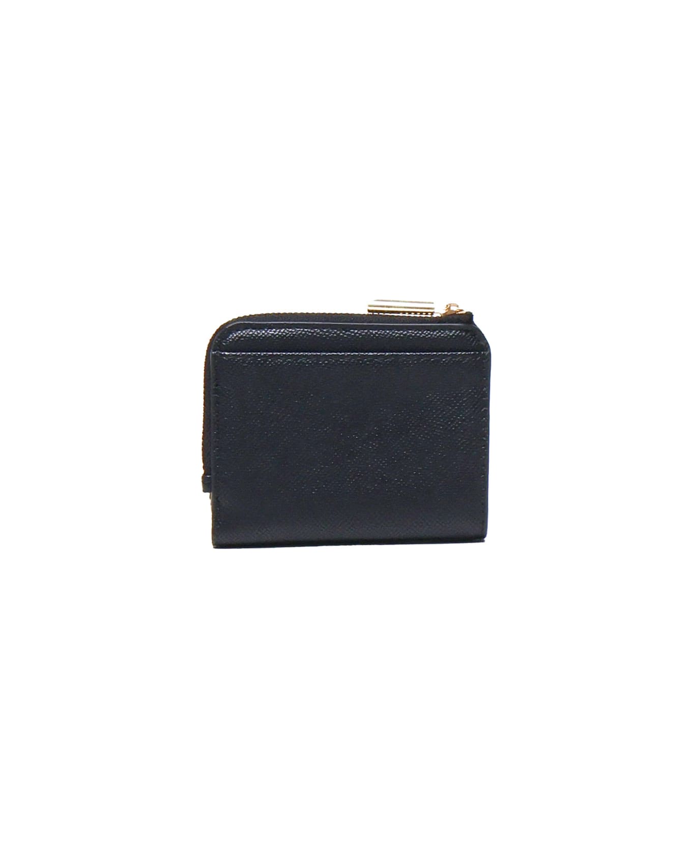 Liu-Jo Wallet With Metallic Logo Liu-jo - Black