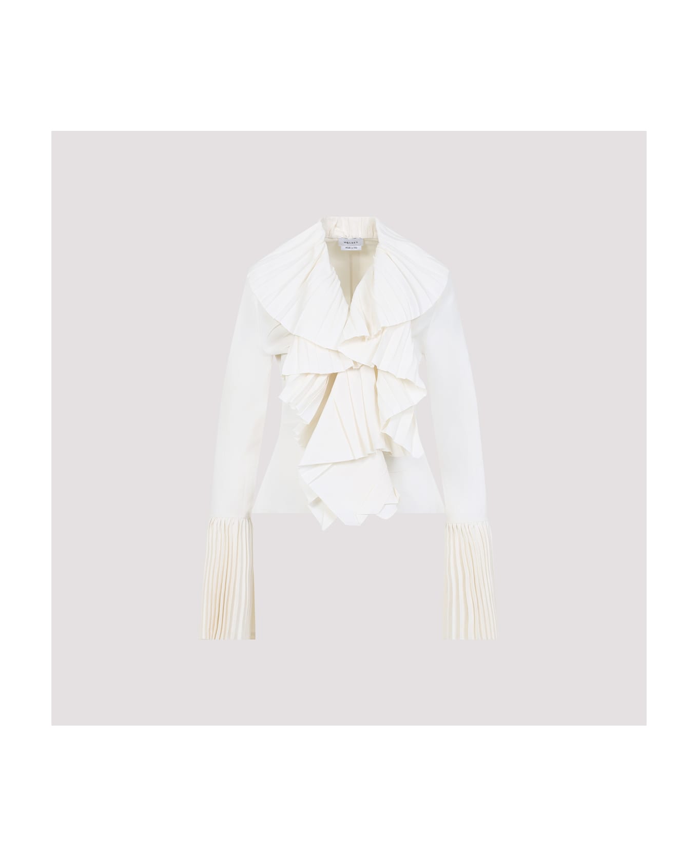 Alexander McQueen Ruffled Shirt - Ivory
