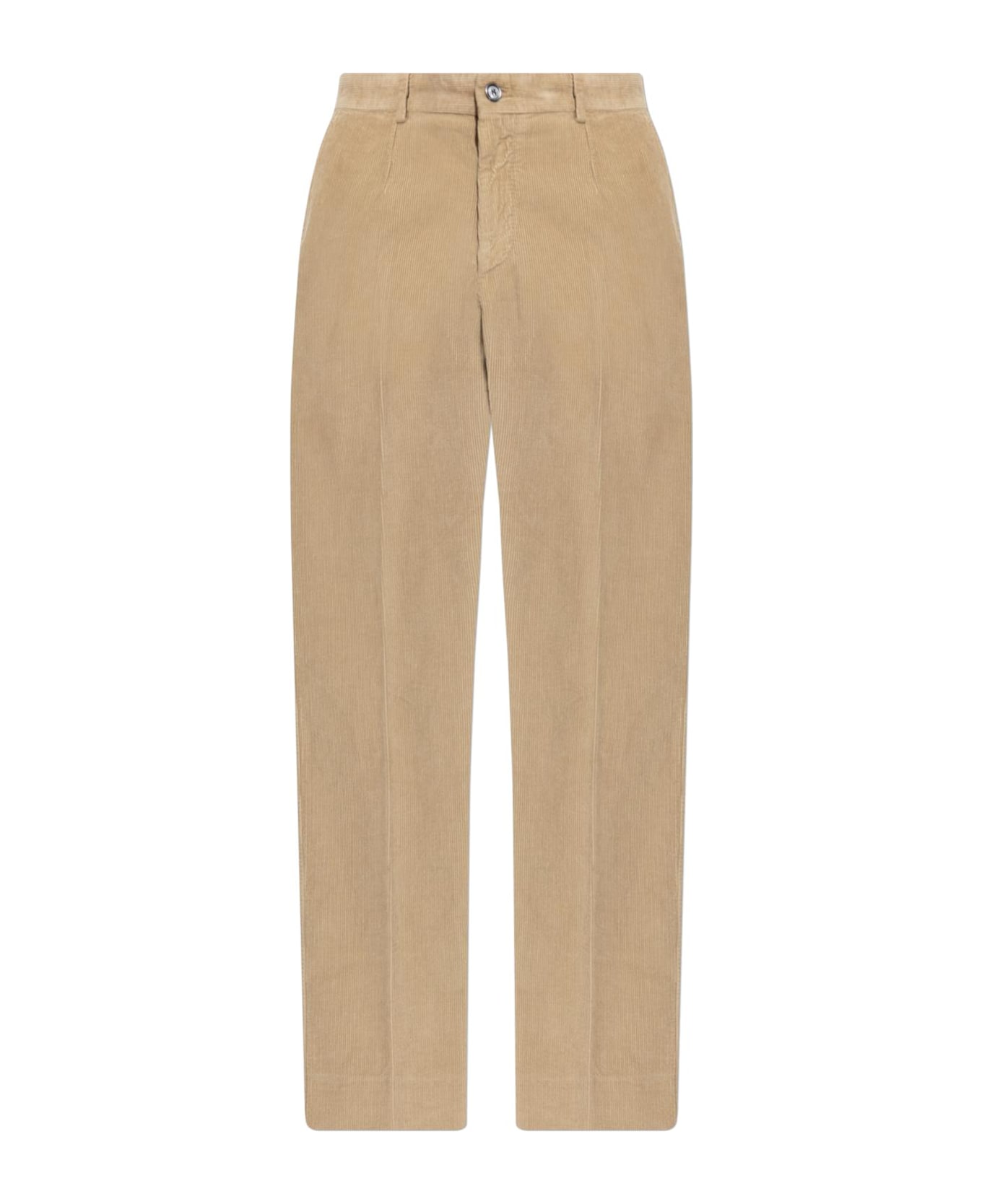 Dolce & Gabbana Corduroy Pants - NEUTRALS