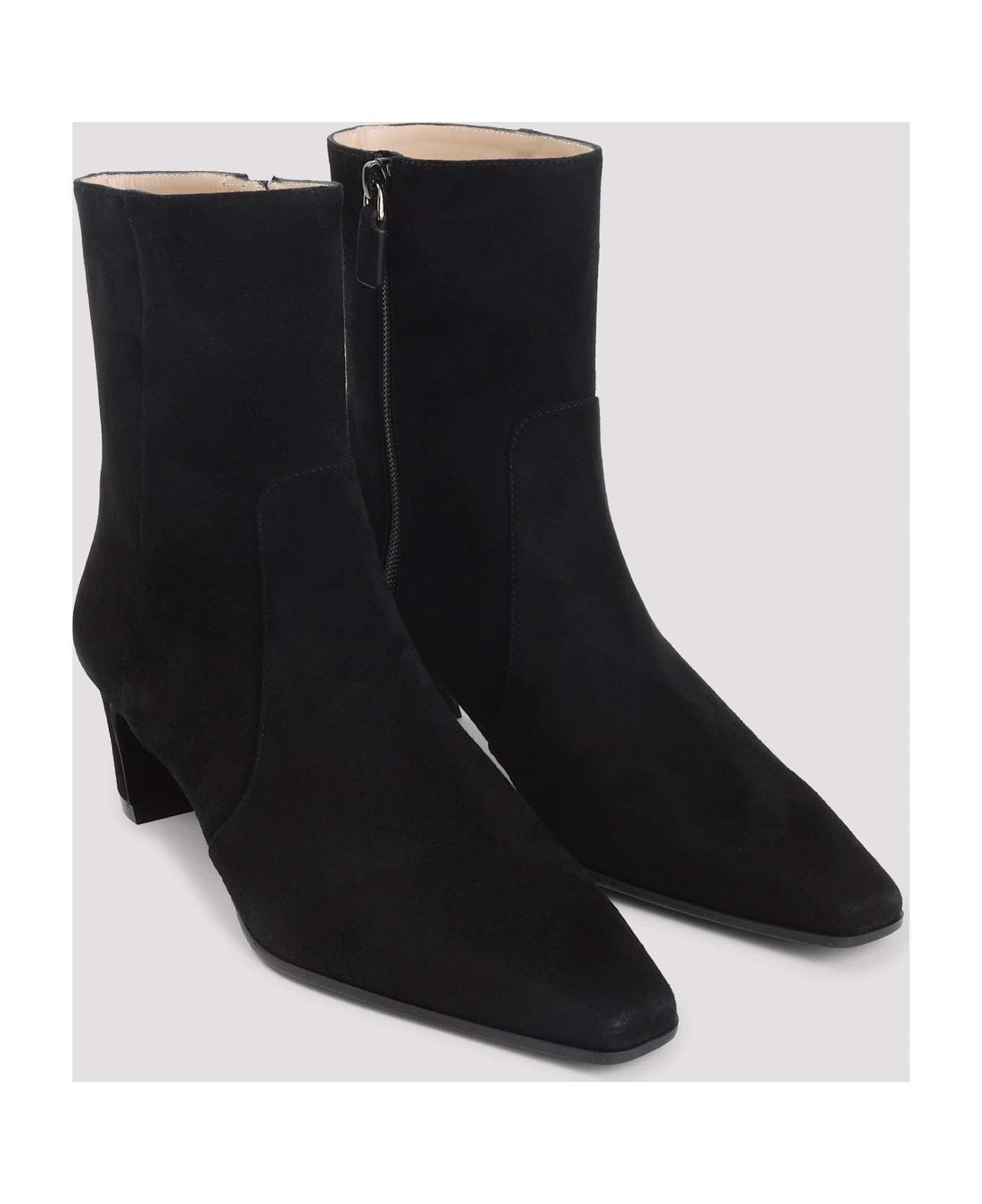 Stuart Weitzman Stassi Zip 50 Bootie - Blk Black