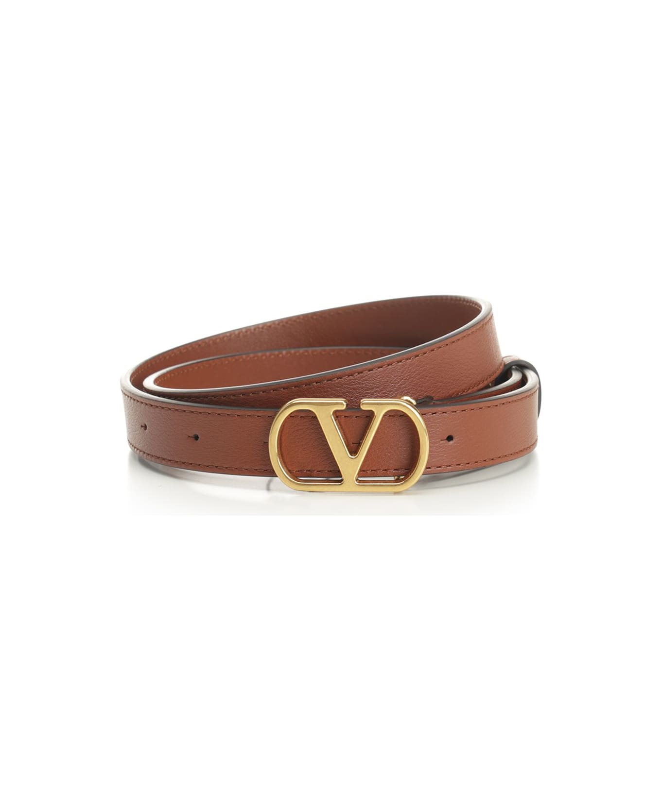 Valentino Garavani 
vlogo Signature
 Belt - BUFF