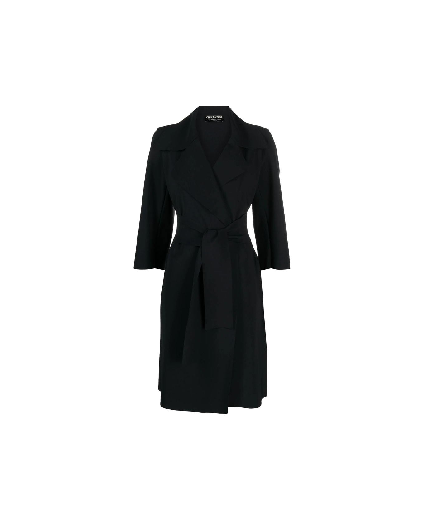 La Petit Robe Di Chiara Boni Coat - BLACK