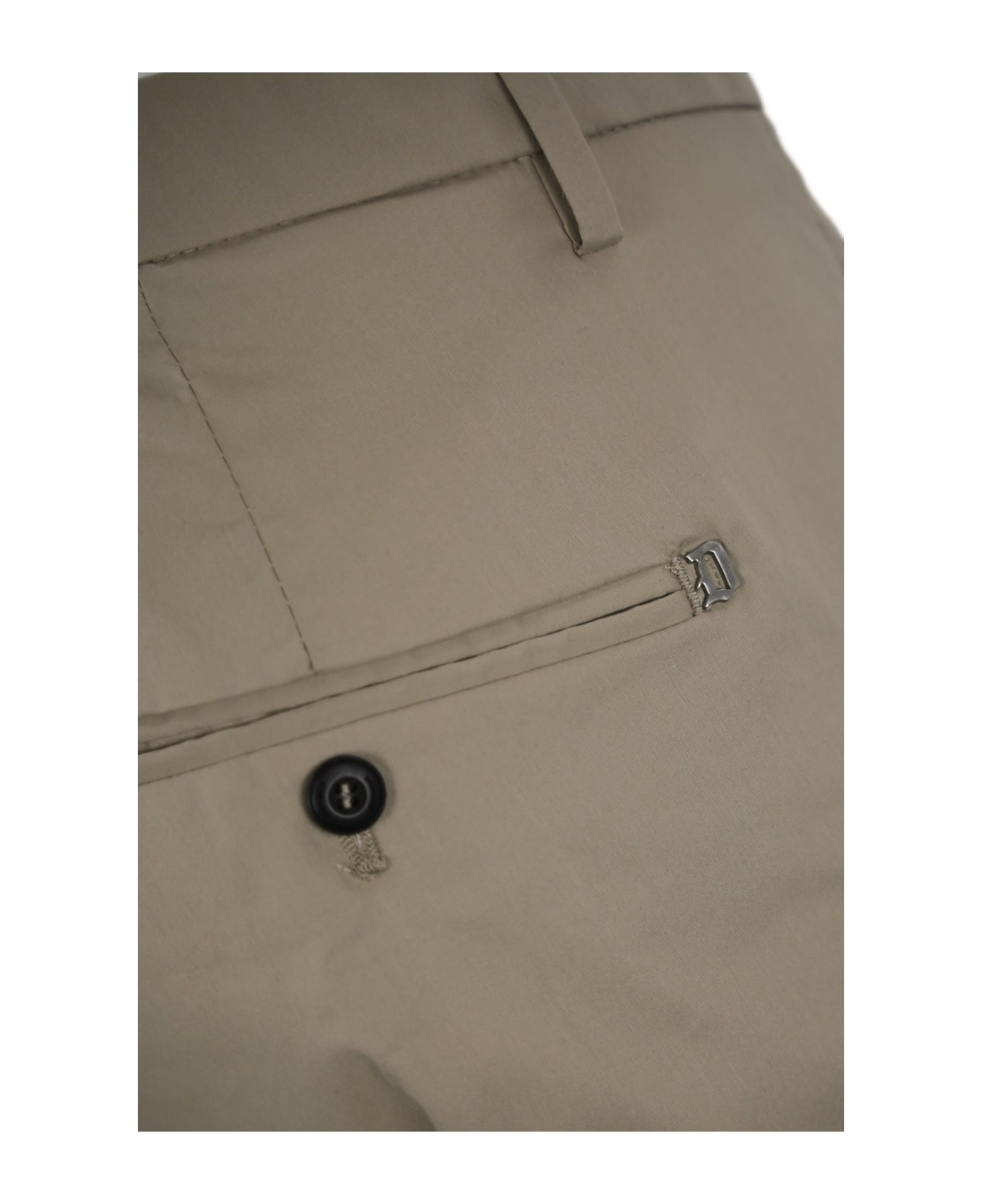 Dondup Gaubert Trousers In Cotton - Sabbia