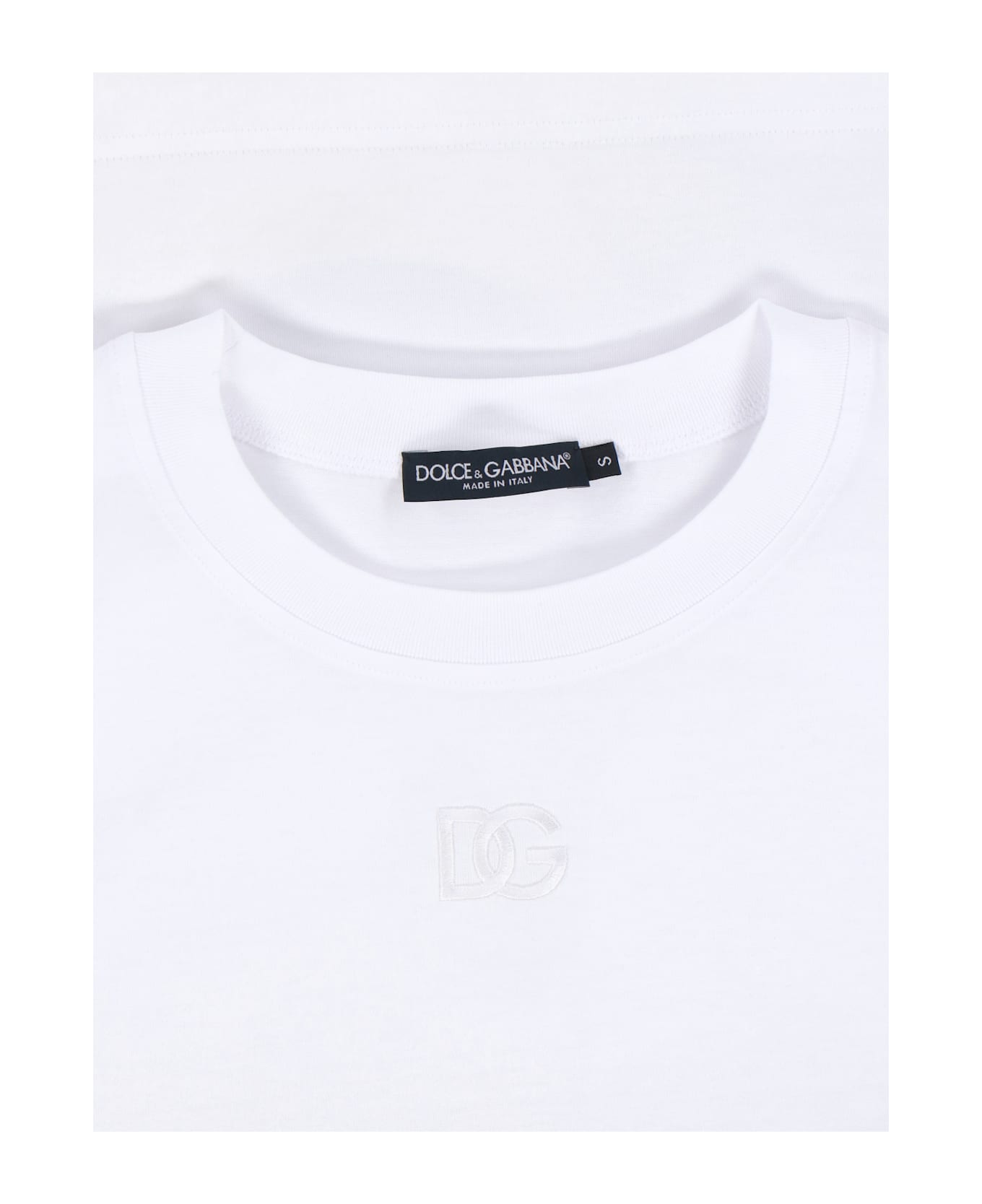 Dolce 
Gabbana Logo T-shirt - White