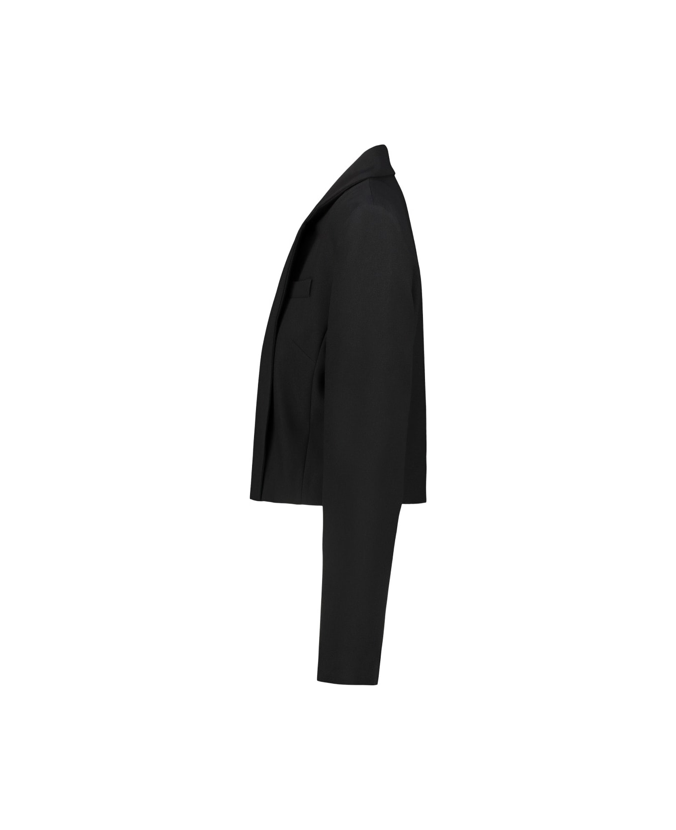 Drhope Cropped Jacket - Black