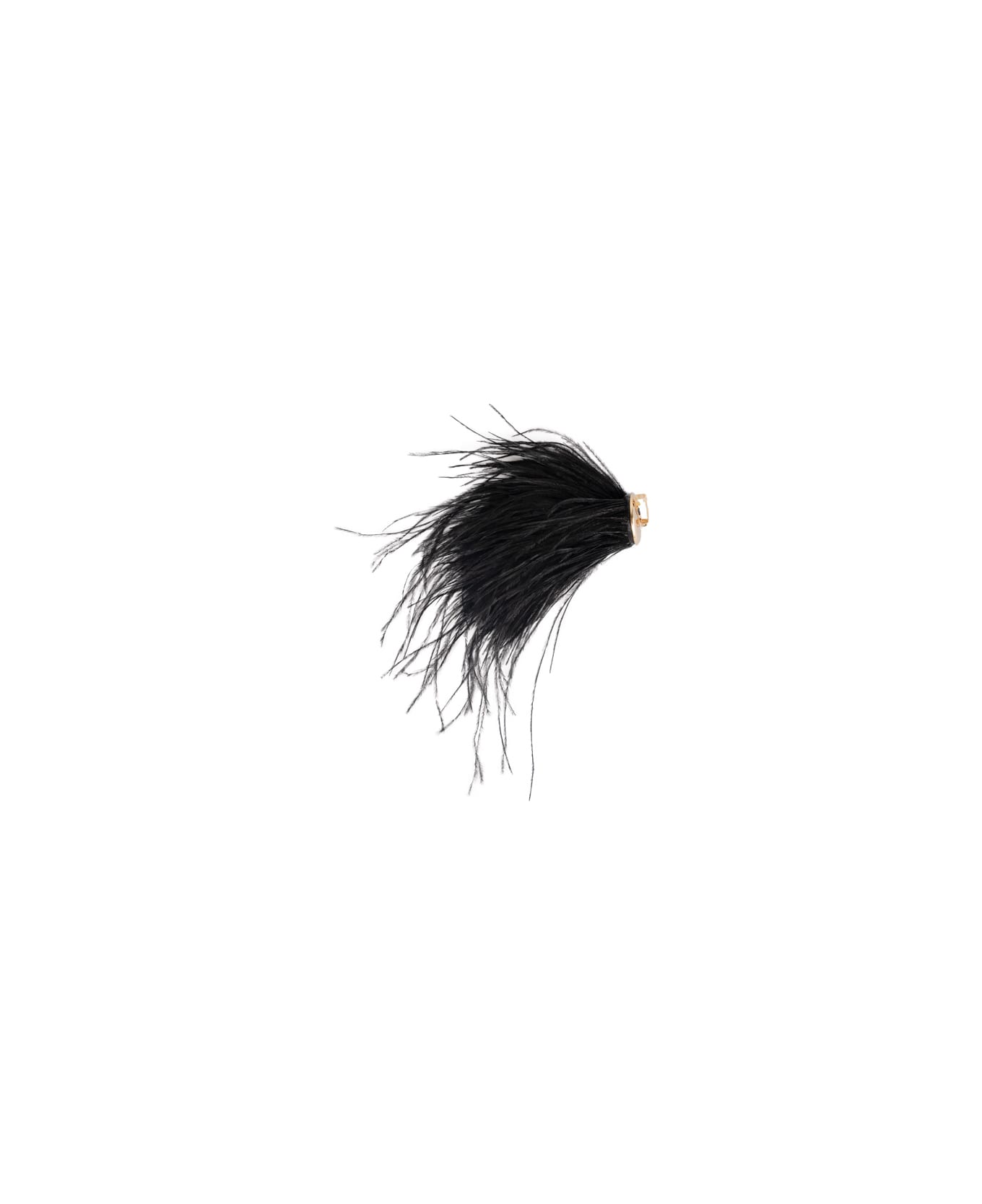TwinSet Brooch With Feathers - Nero
