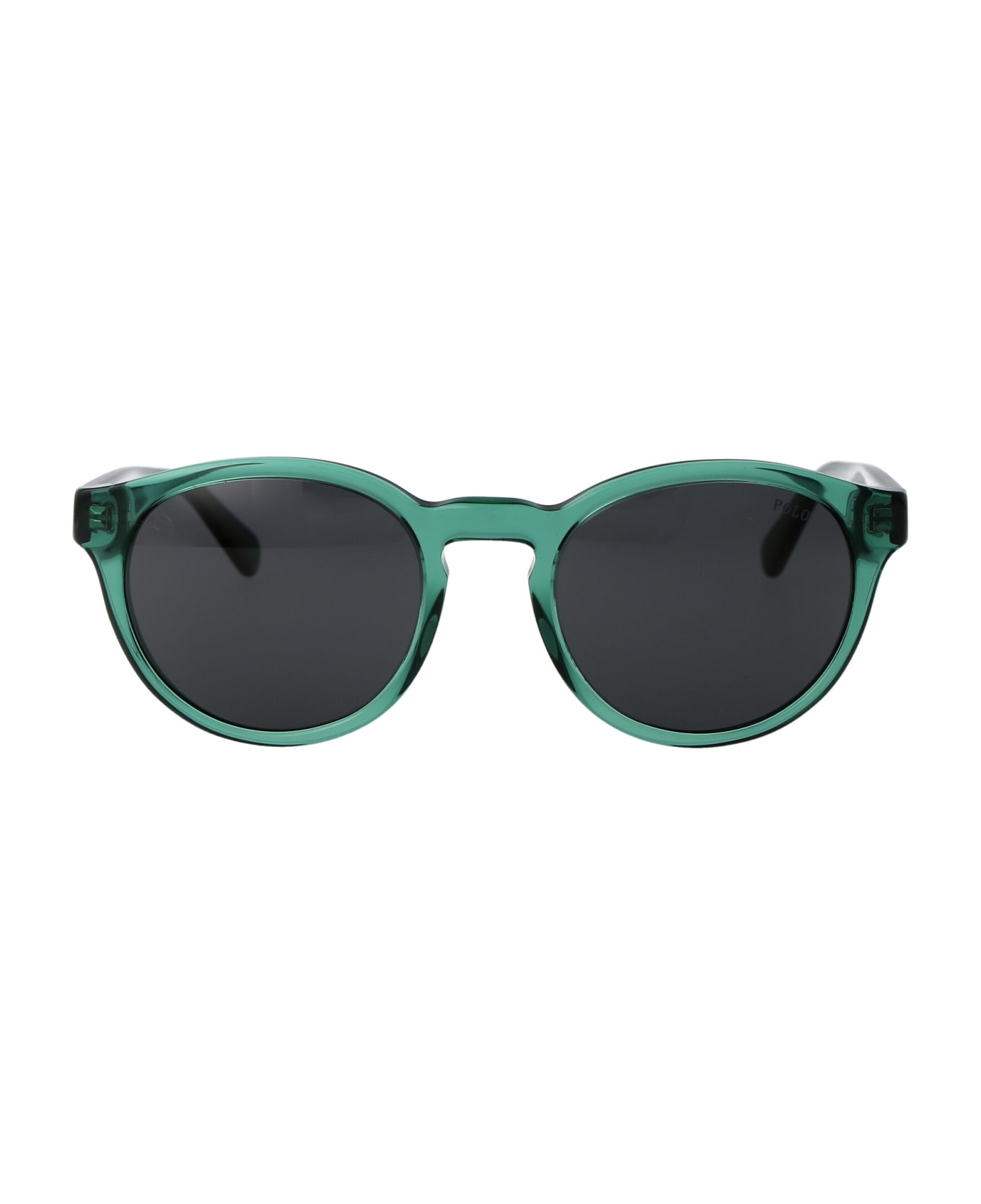 Polo Ralph Lauren 0ph4192 Sunglasses - 608487 Shiny Transparent Green