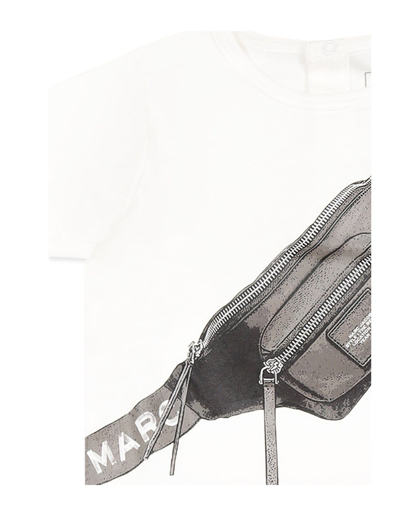 Marc Jacobs Multicolor Suit For Baby Boy With Pouch Print - Multicolor