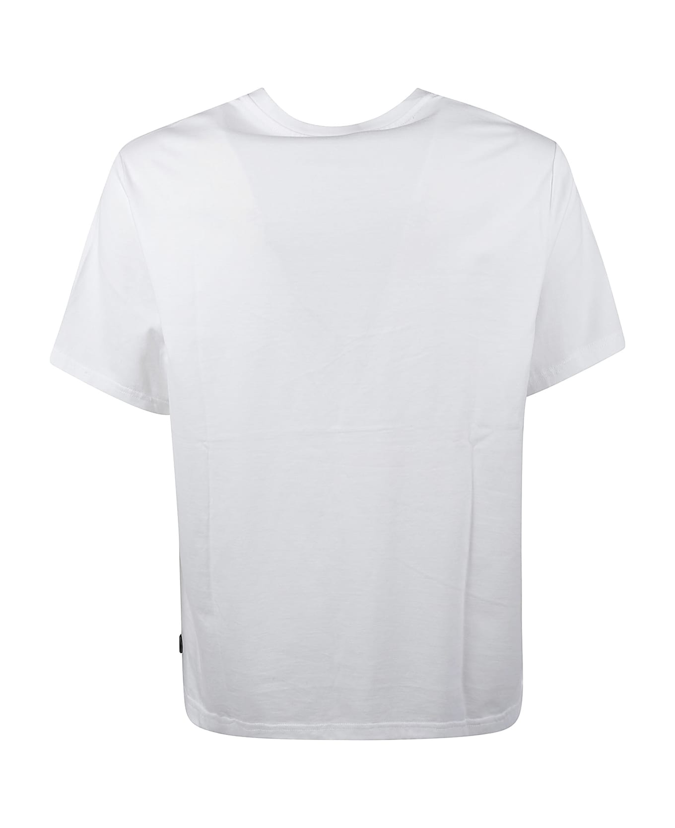 Tシャツ・カットソー Michael Kors Embroidered satin shirt (MT540V6JLW NICKEL) Michael Kors logo-embroidered Cotton T-shirt | White | FARFETCH