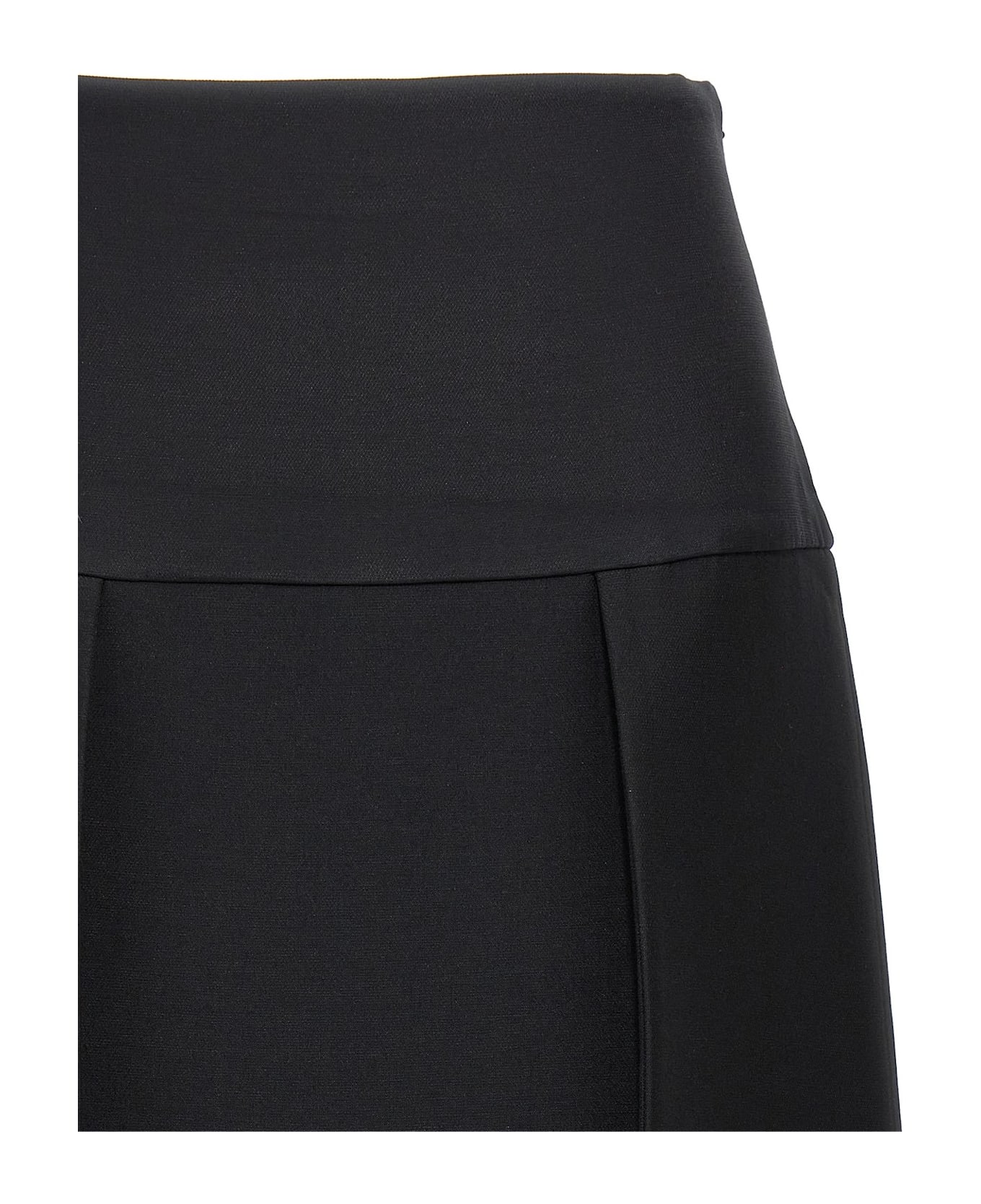 Khaite Kidd Skirt - BLACK