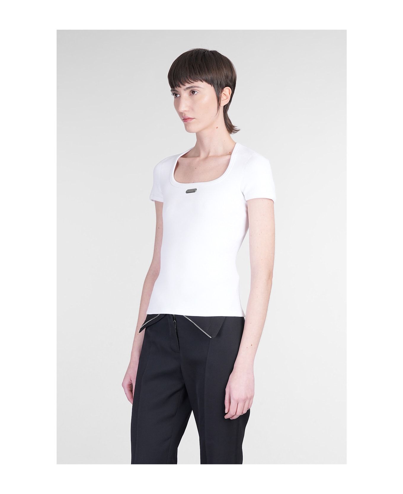Alexander McQueen Topwear In White Cotton - white