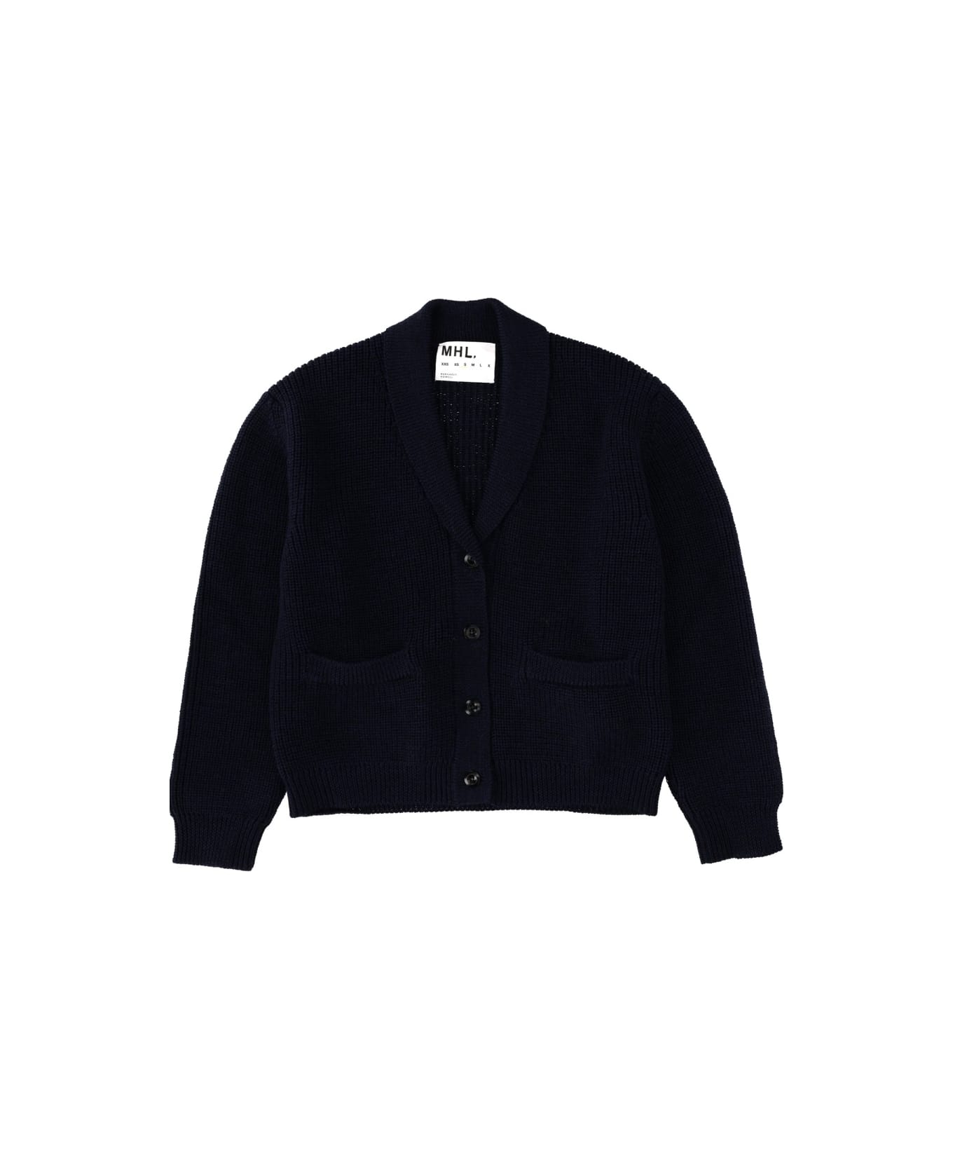 Margaret Howell Cardigan "mhl" - BLUE