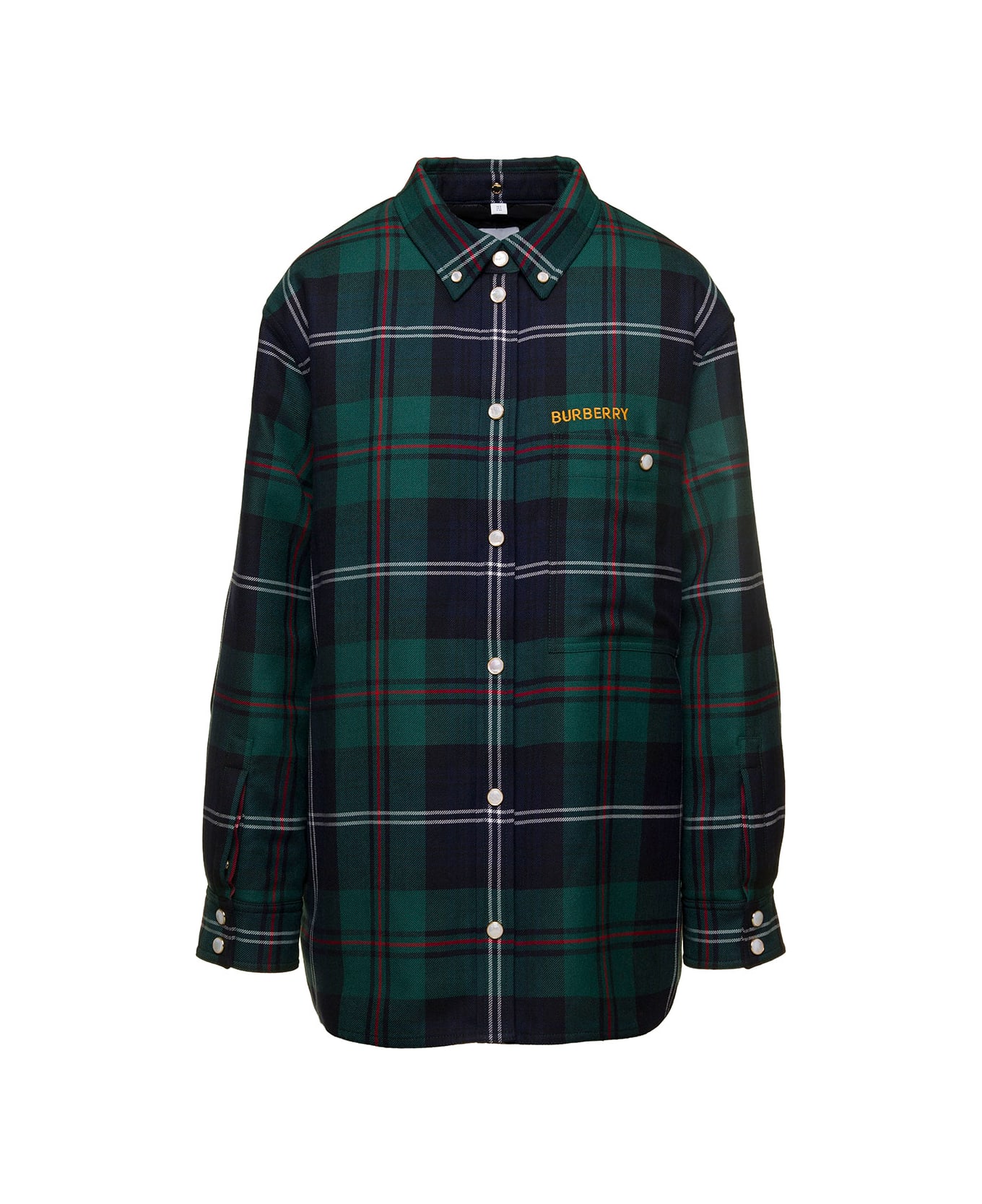 Burberry W Woven Tops - Green