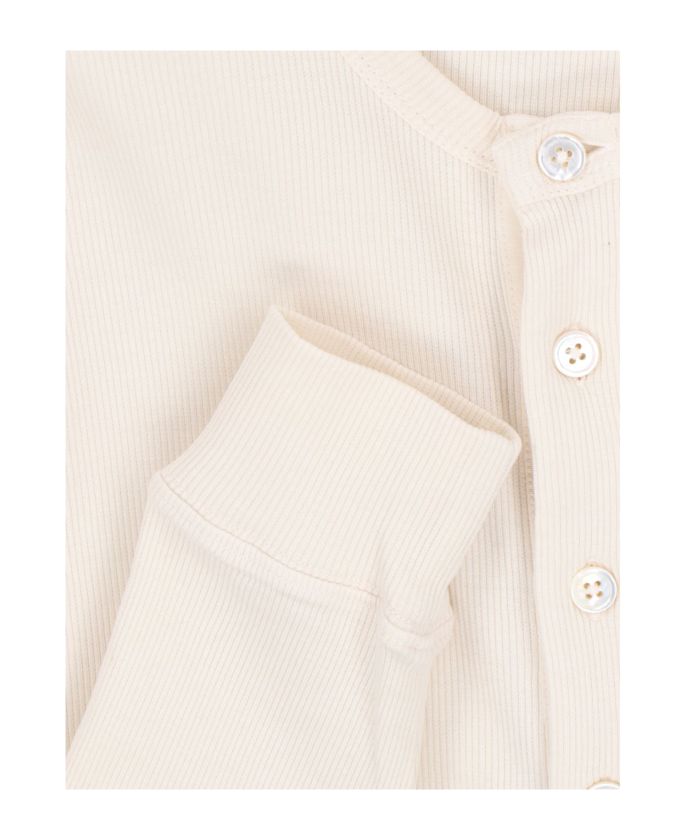 Tom Ford Basic 
henley
 Sweater - Cream