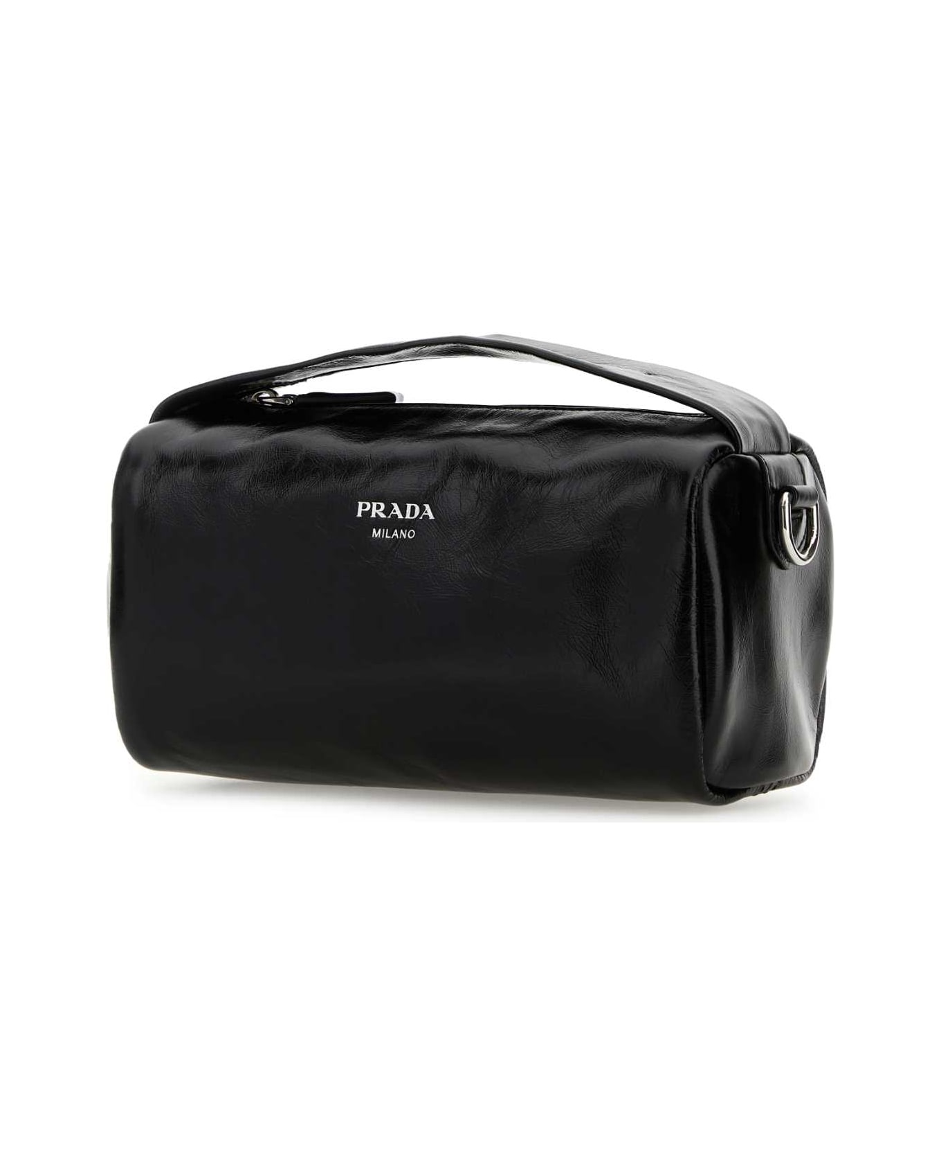 Prada Black Lather Handbag - NERO