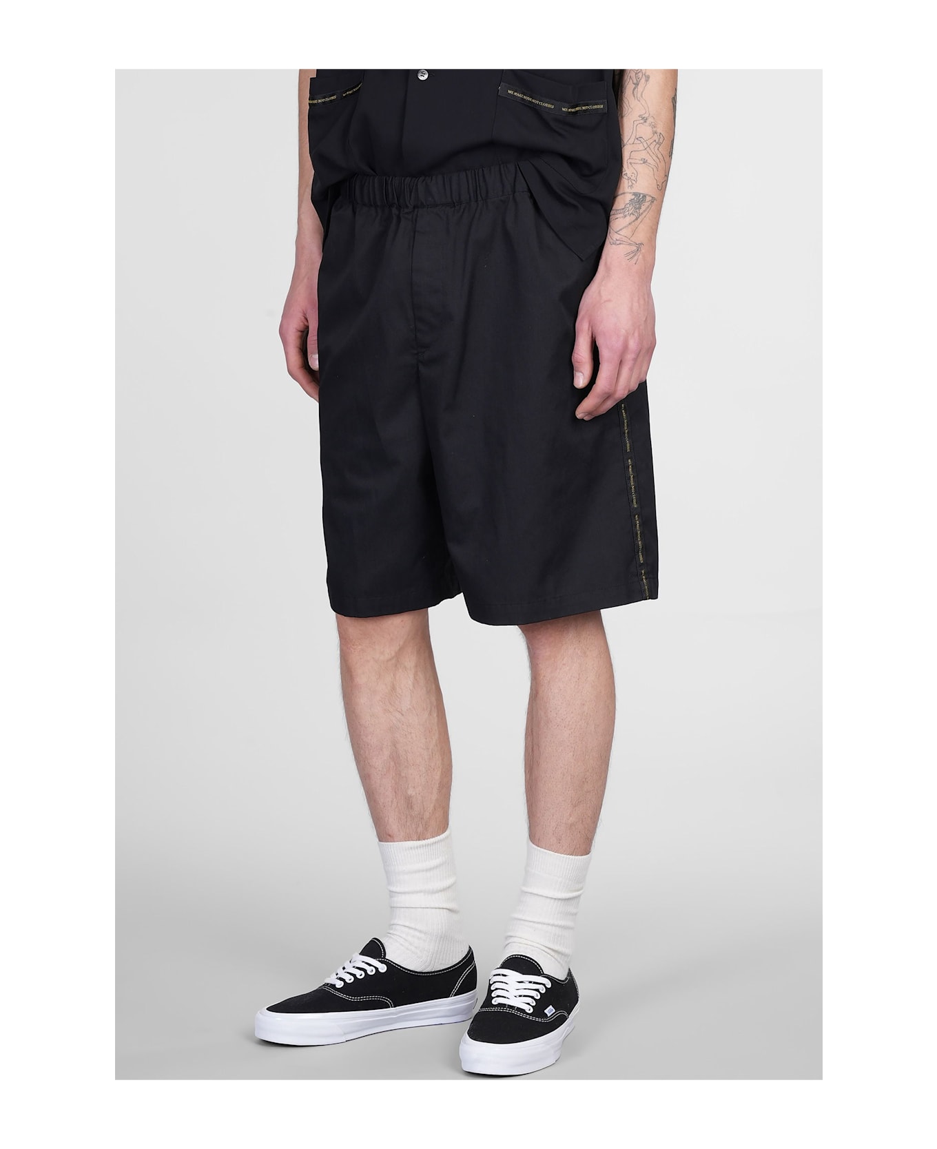 Undercover Jun Takahashi Shorts In Black Polyester - black